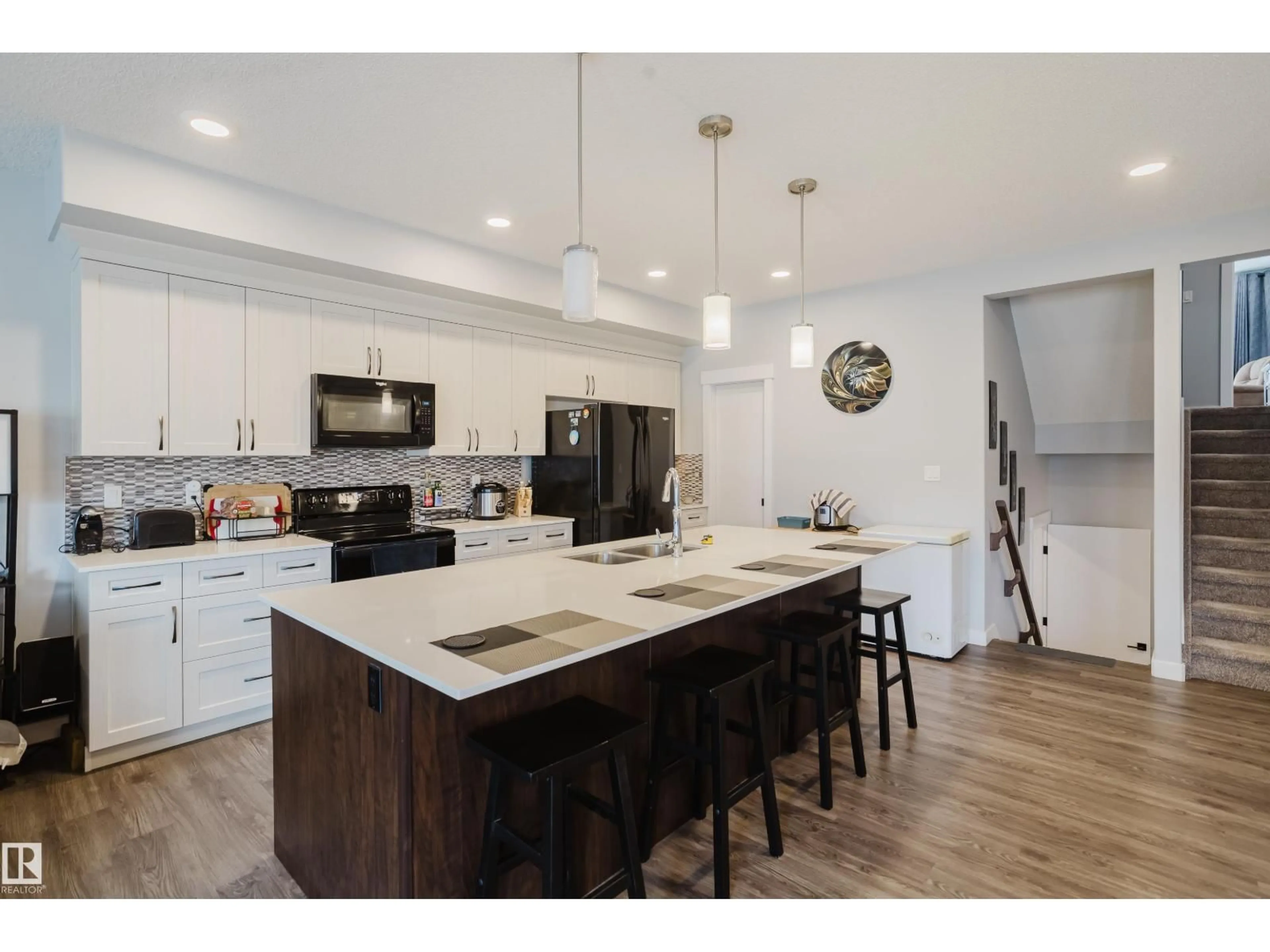 Open concept kitchen, unknown for NW - 8147 226 ST, Edmonton Alberta T5T7K9