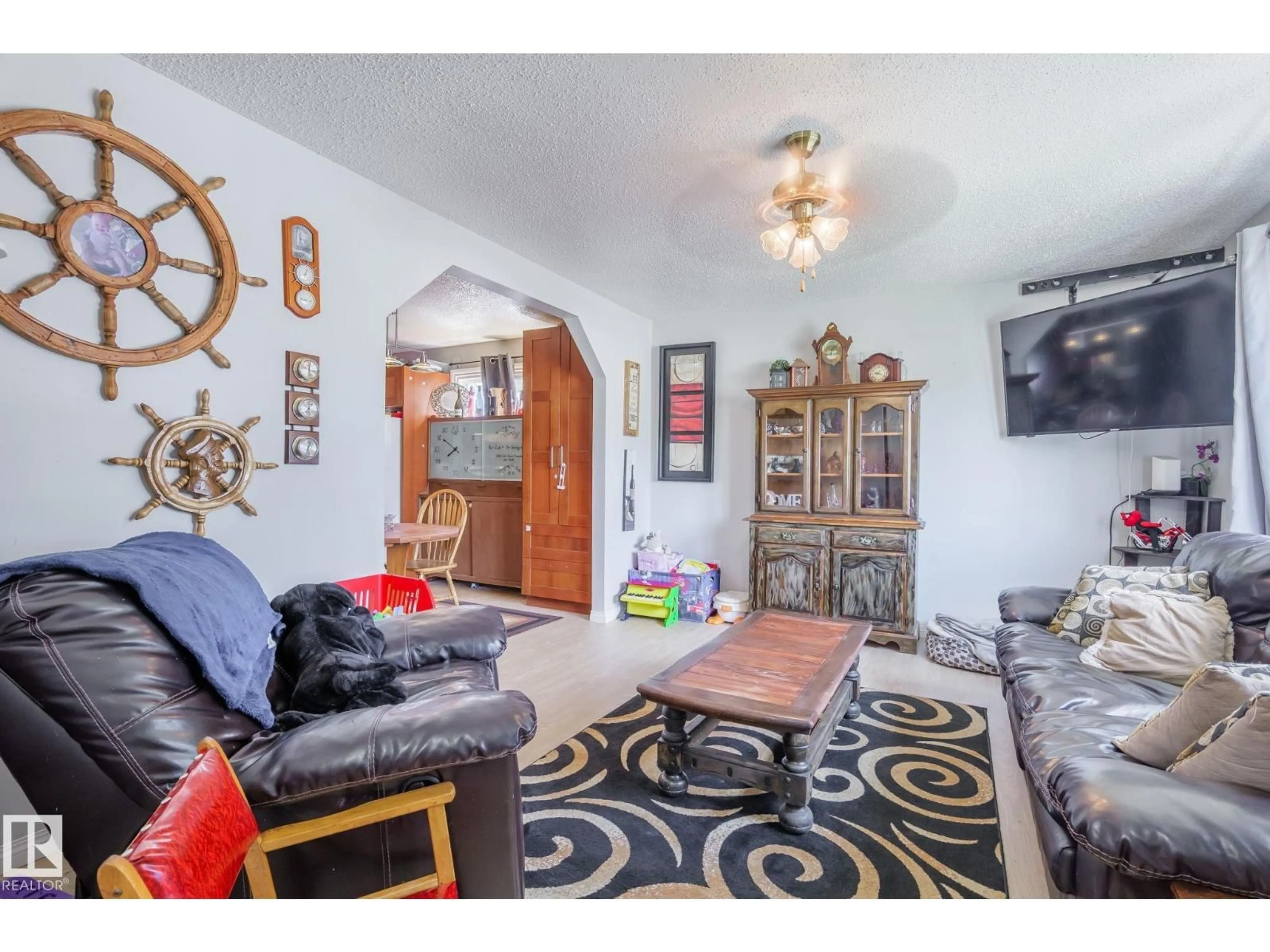 Living room with furniture, unknown for NW - 1619 42 ST, Edmonton Alberta T6L2R8