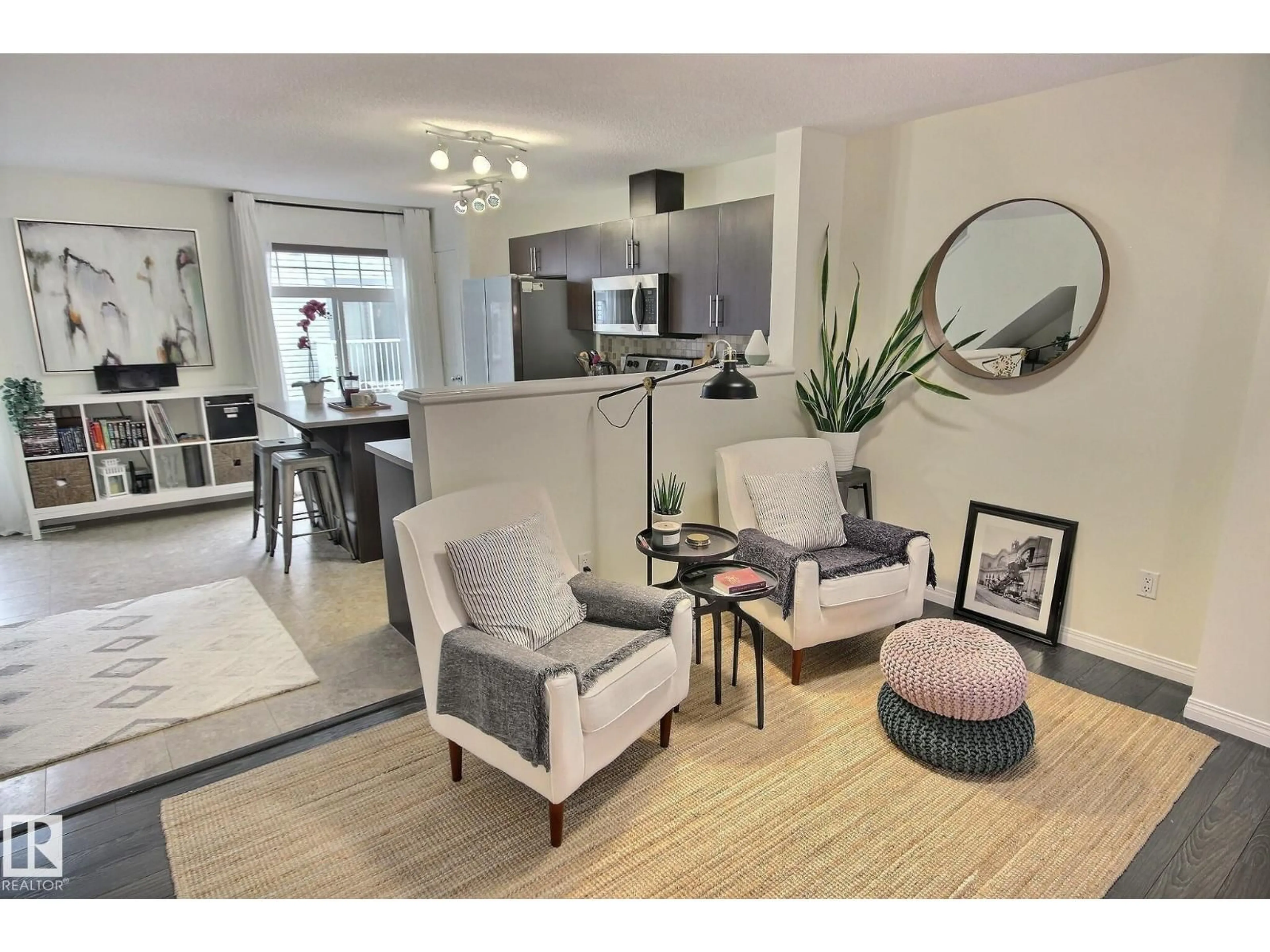 Living room with furniture, unknown for #15 - 465 HEMINGWAY RD, Edmonton Alberta T6M0J7