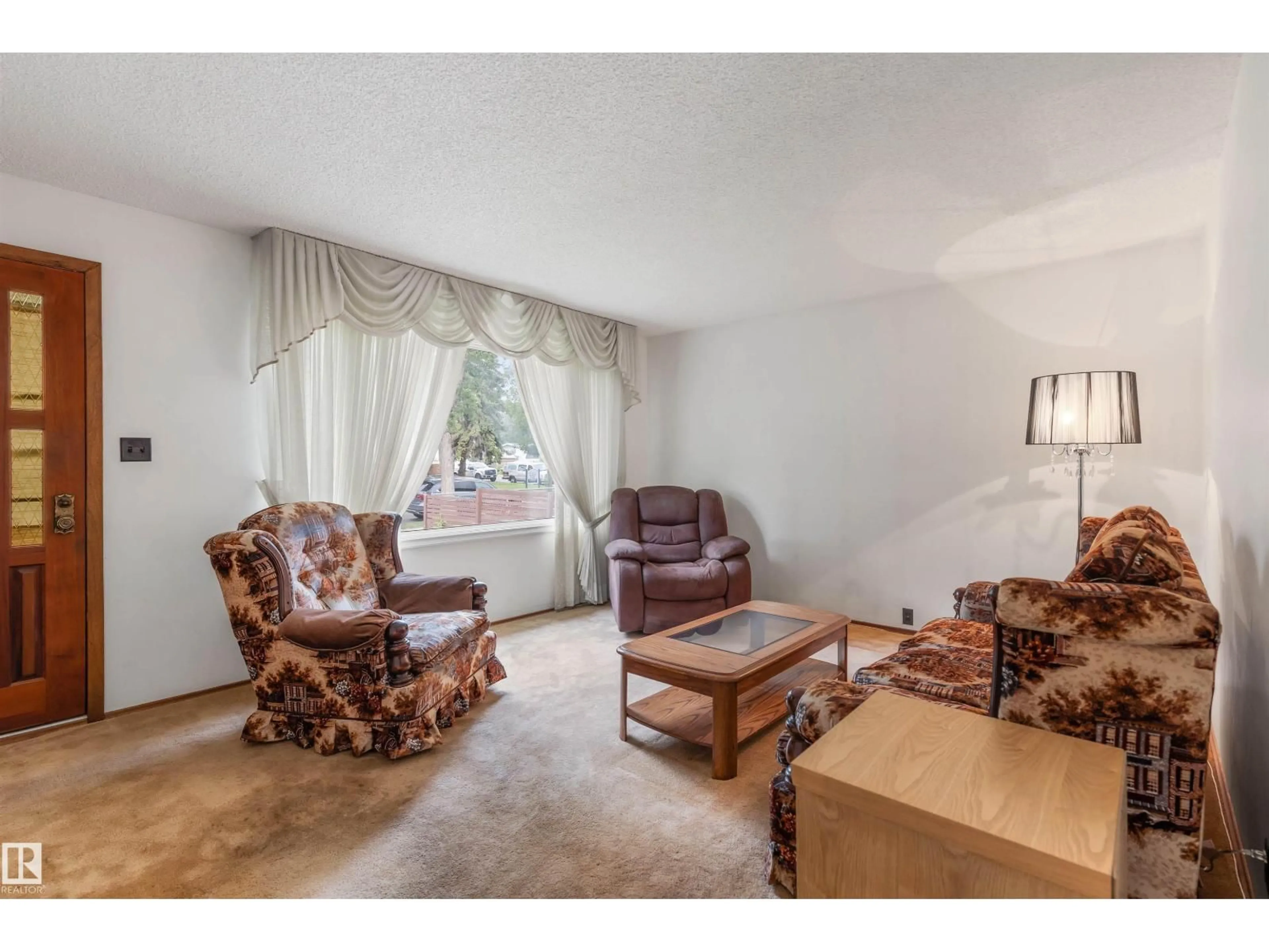 Living room with furniture, unknown for NW - 11835 45 ST, Edmonton Alberta T5W2T3
