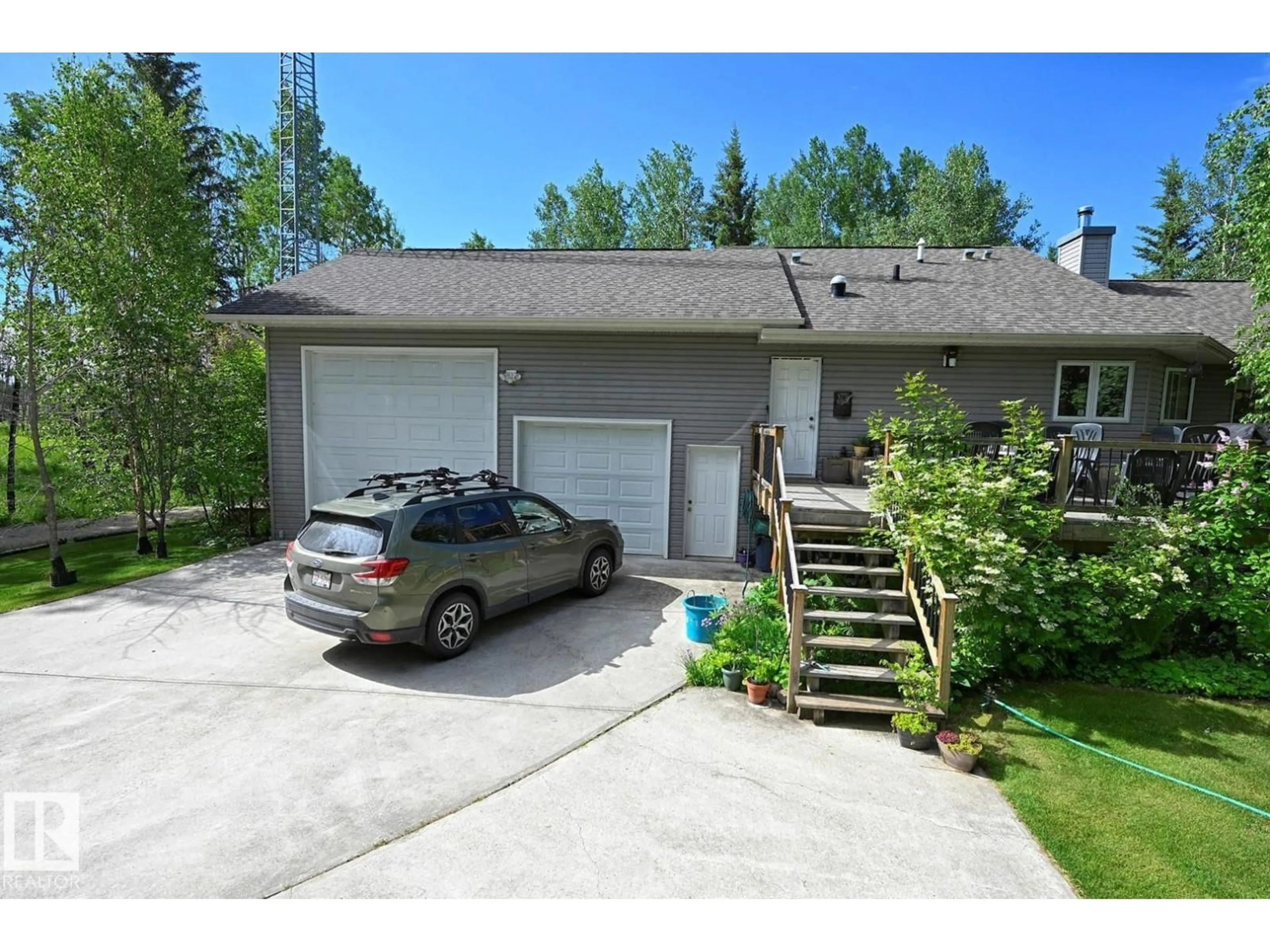 A pic from outside/outdoor area/front of a property/back of a property/a pic from drone, street for 8316 HWY 16 A, Rural Yellowhead Alberta T0E0T0