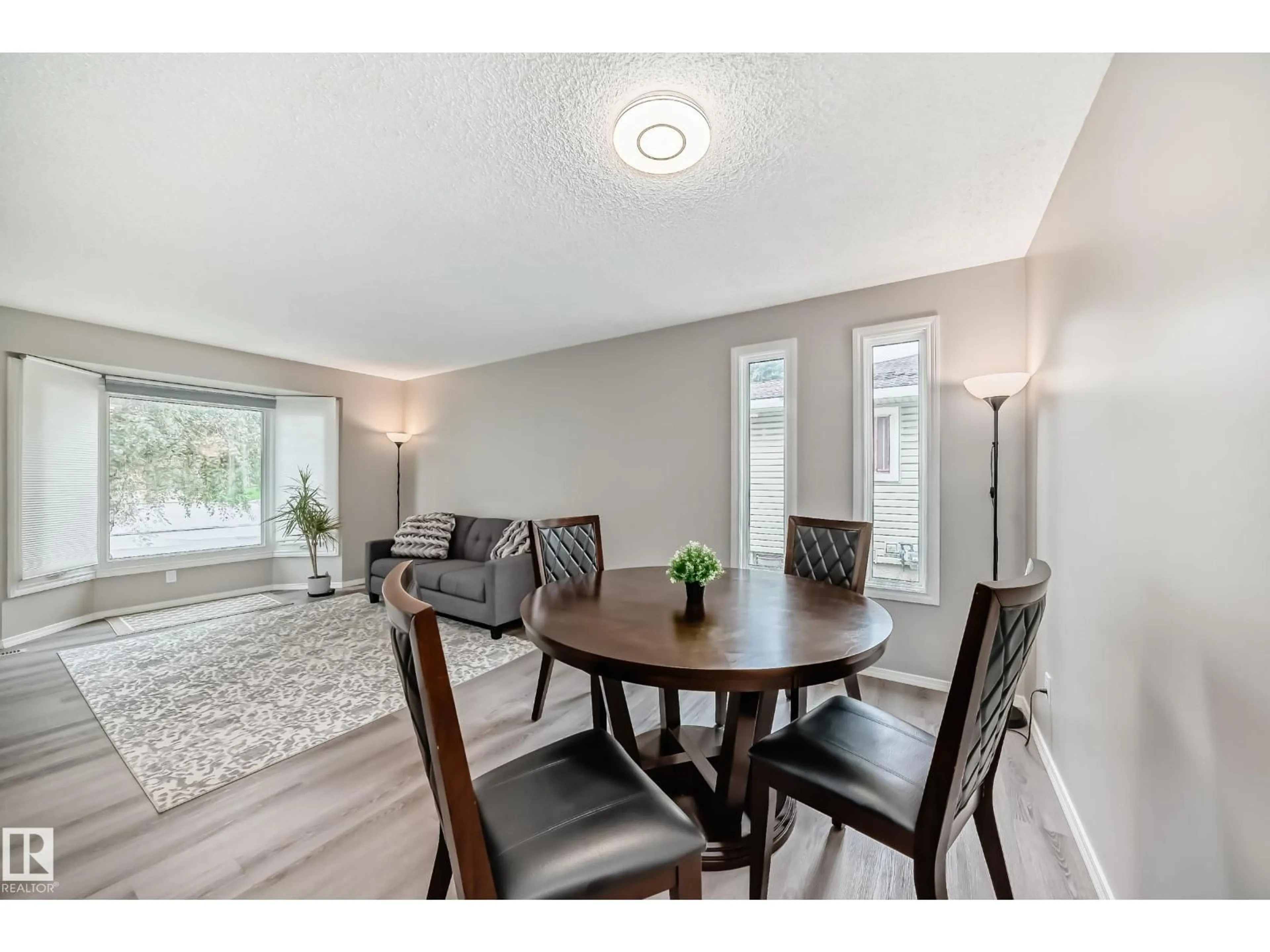 Dining room, wood/laminate floor for NW - 1851 104 ST, Edmonton Alberta T6J5J9