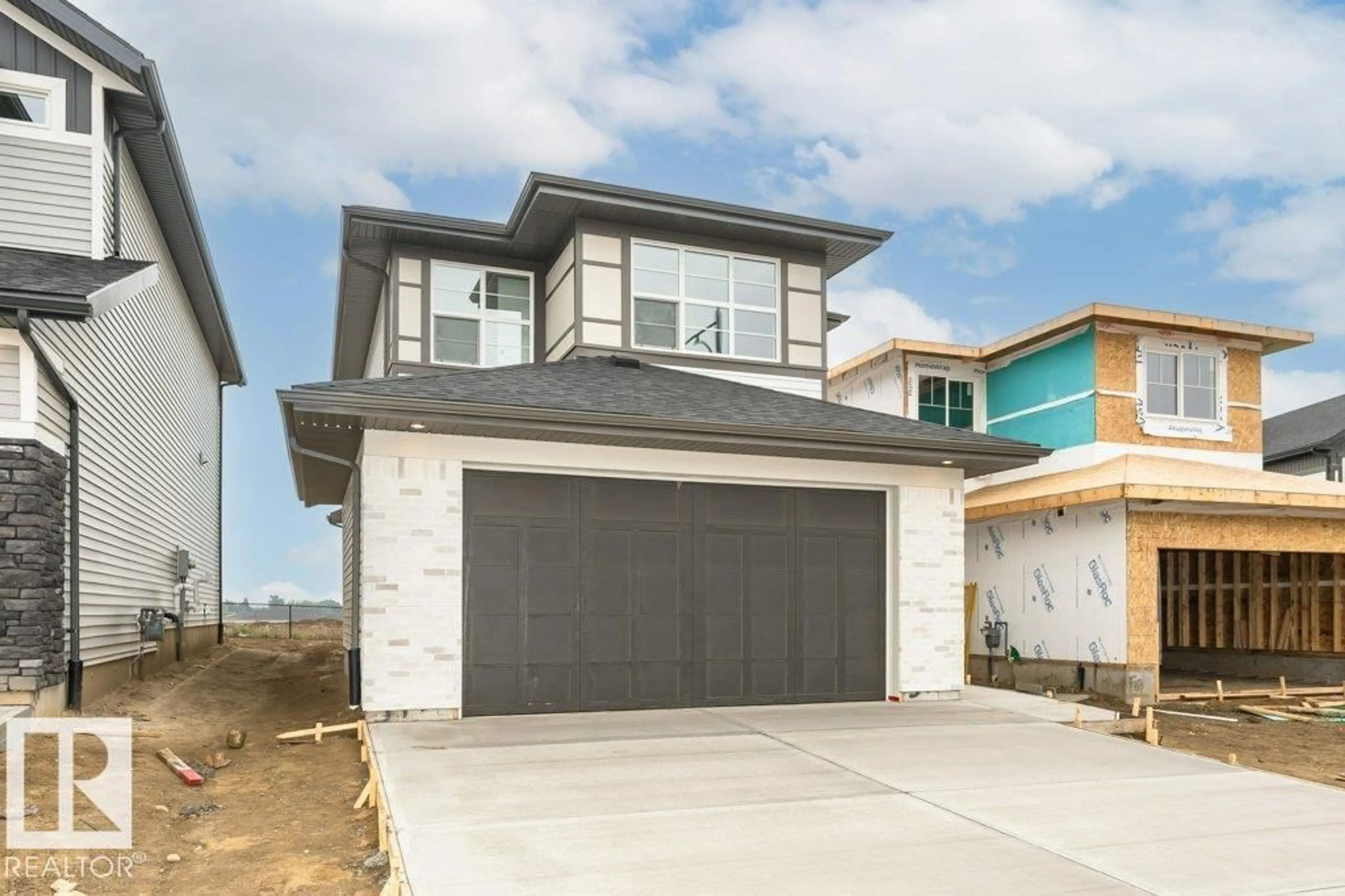 Home with brick exterior material, street for 3947 WREN LO NW, Edmonton Alberta T5S0T1