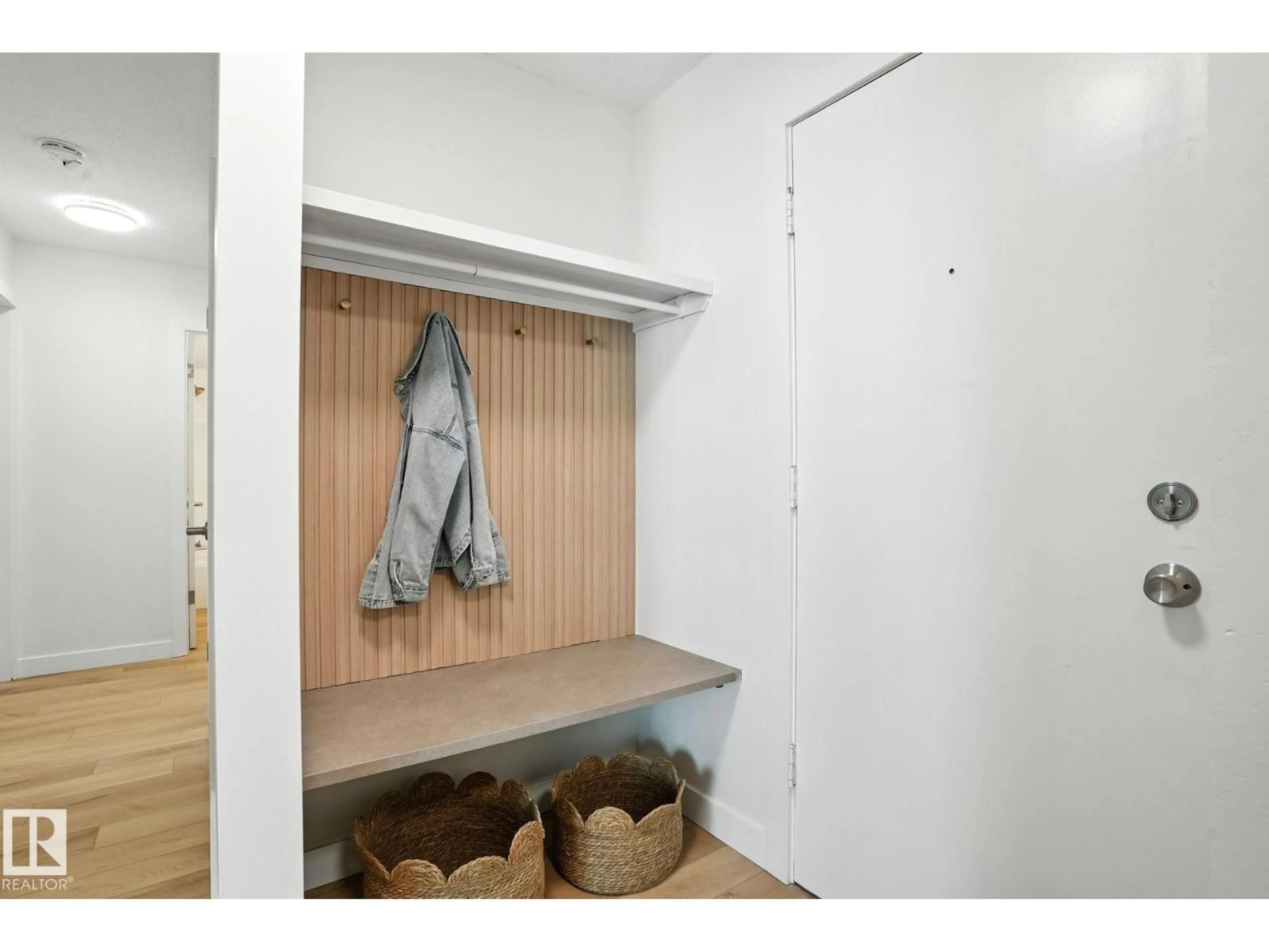 Storage room or clothes room or walk-in closet for 201 - 10720 127 ST NW, Edmonton Alberta T5M0S3