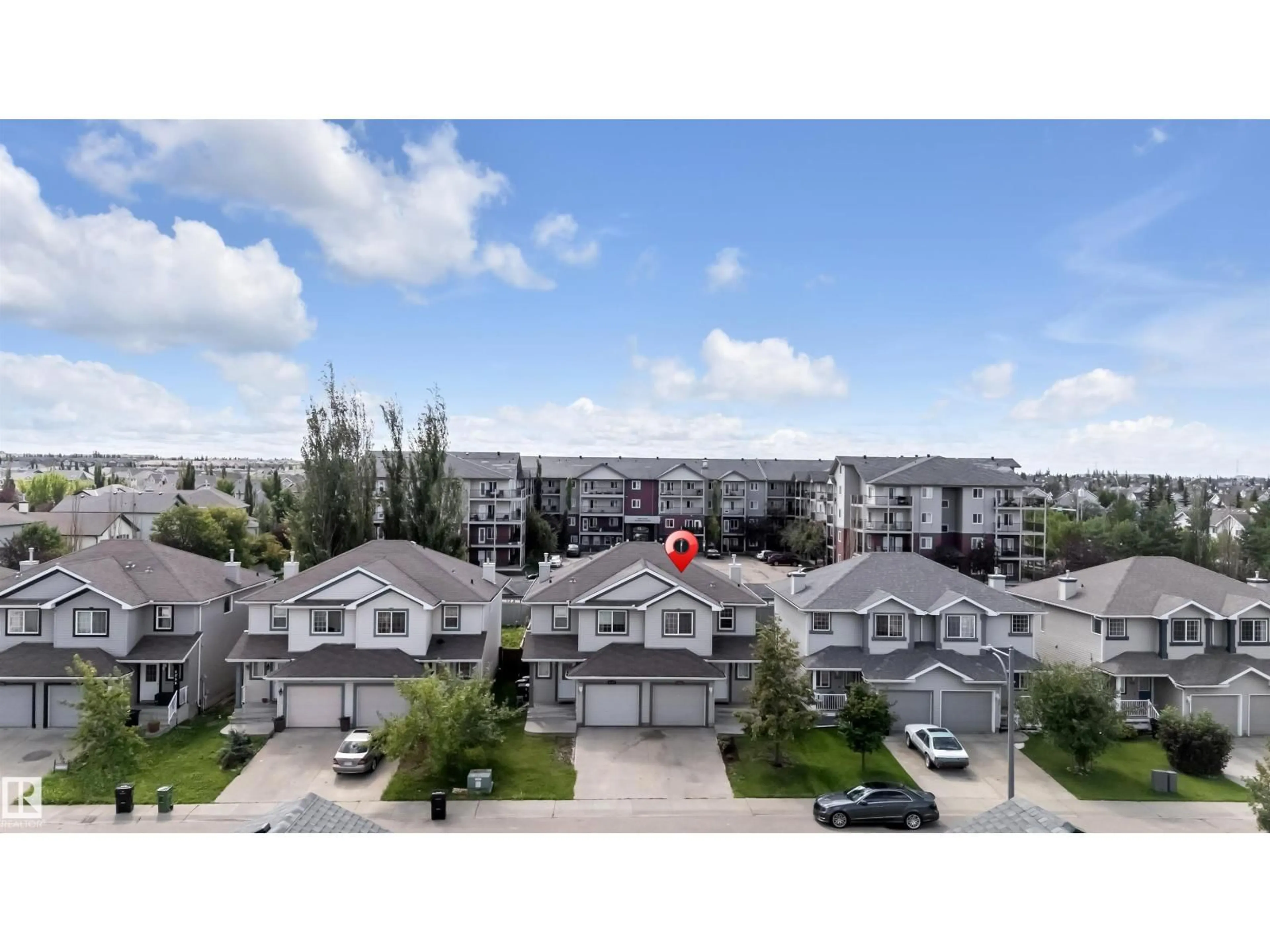 A pic from outside/outdoor area/front of a property/back of a property/a pic from drone, unknown for 7751 8 AV, Edmonton Alberta T6X0A4