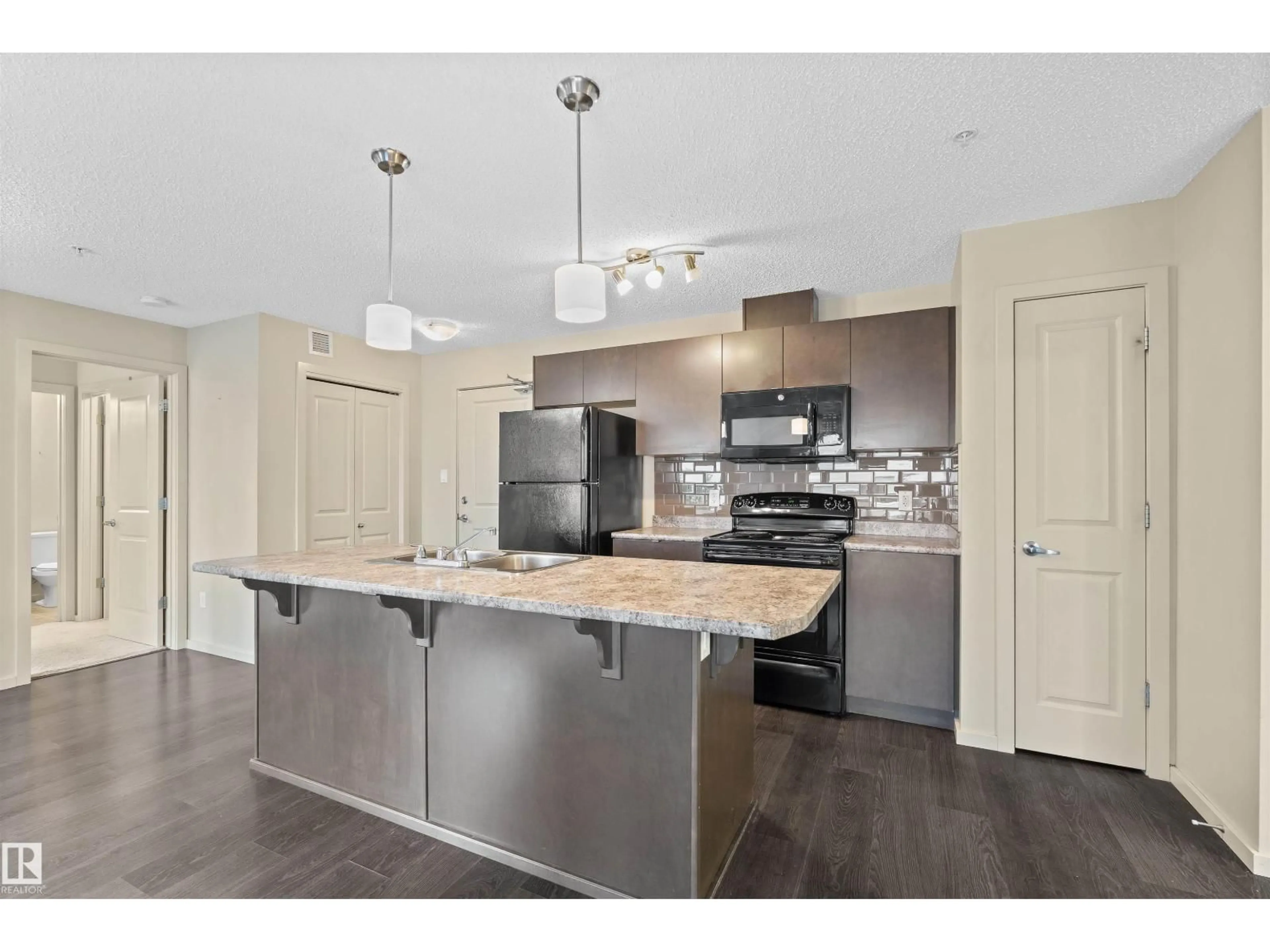 Open concept kitchen, unknown for 307 - 340 WINDERMERE RD, Edmonton Alberta T6W2P2