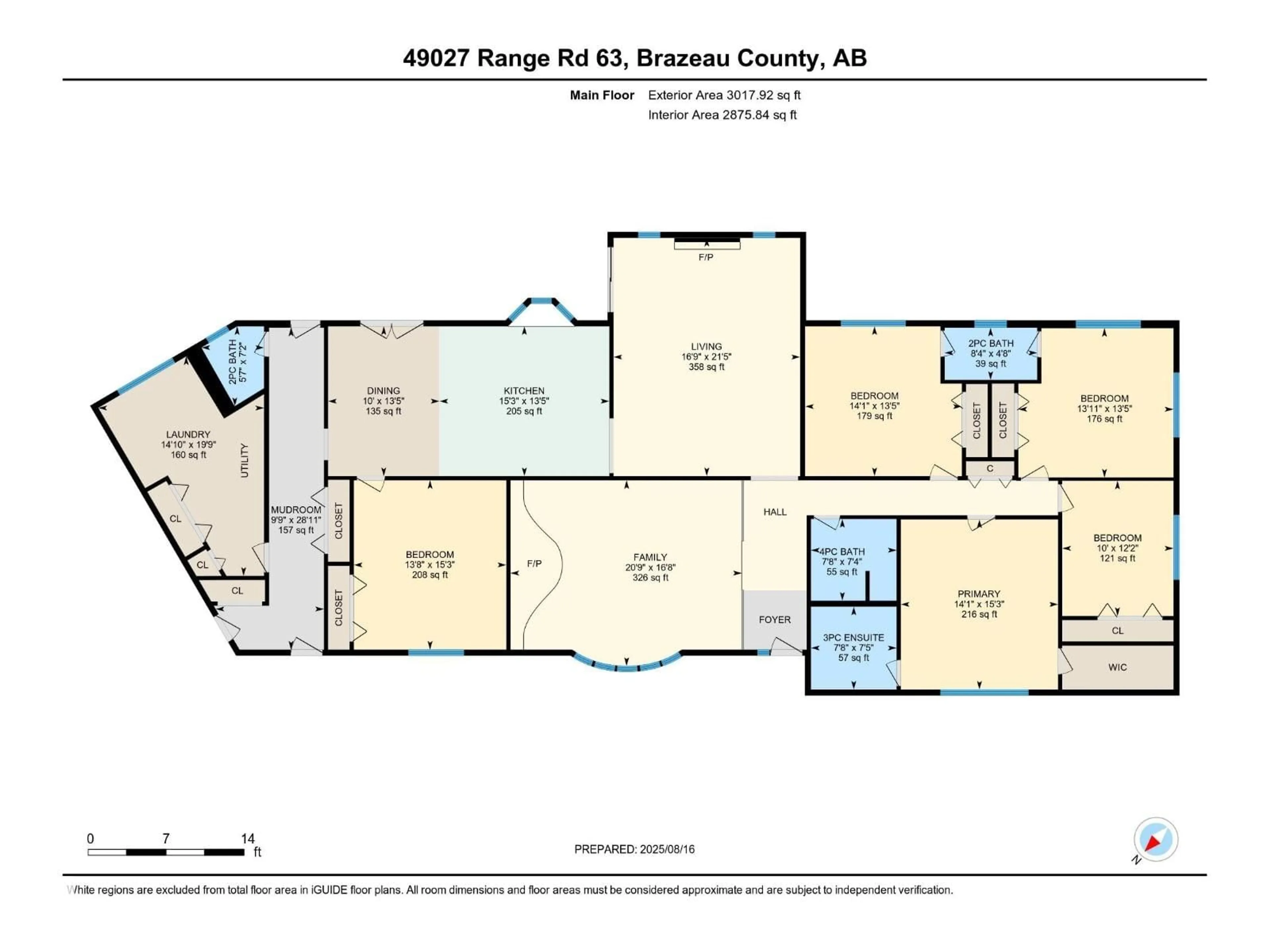 Floor plan for 49027 RGE ROAD 63, Rural Brazeau County Alberta T0E1Z0