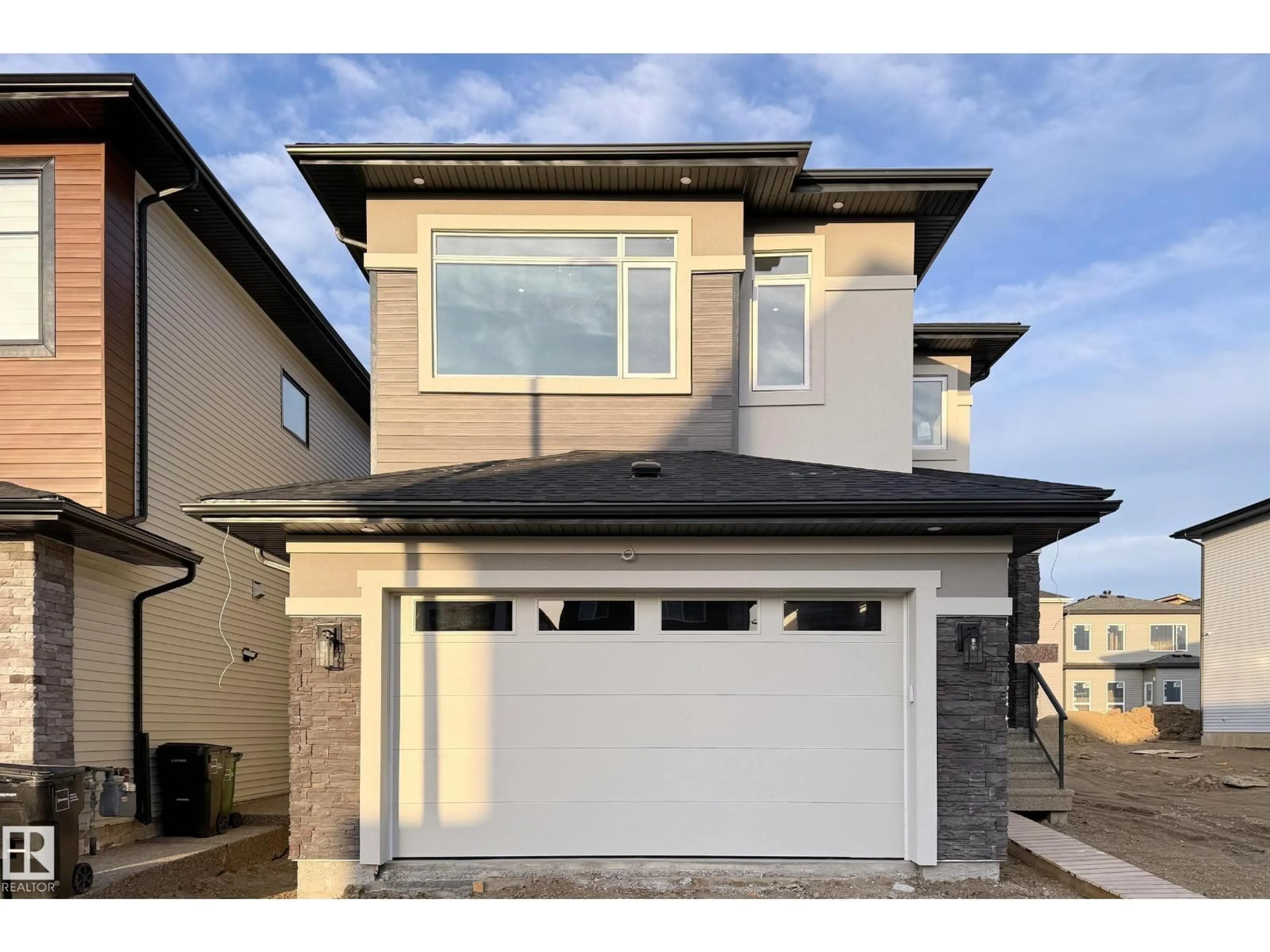 Home with vinyl exterior material, street for SW - 109 29A ST, Edmonton Alberta T6X3E1