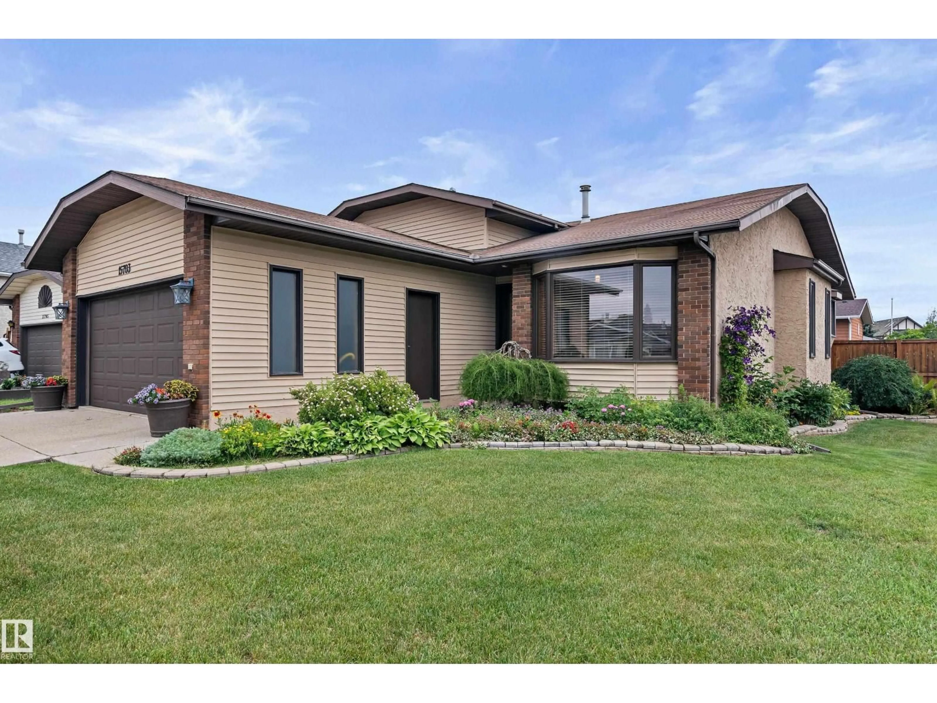 Home with brick exterior material, street for NW - 15703 78 ST, Edmonton Alberta T5Z2S4