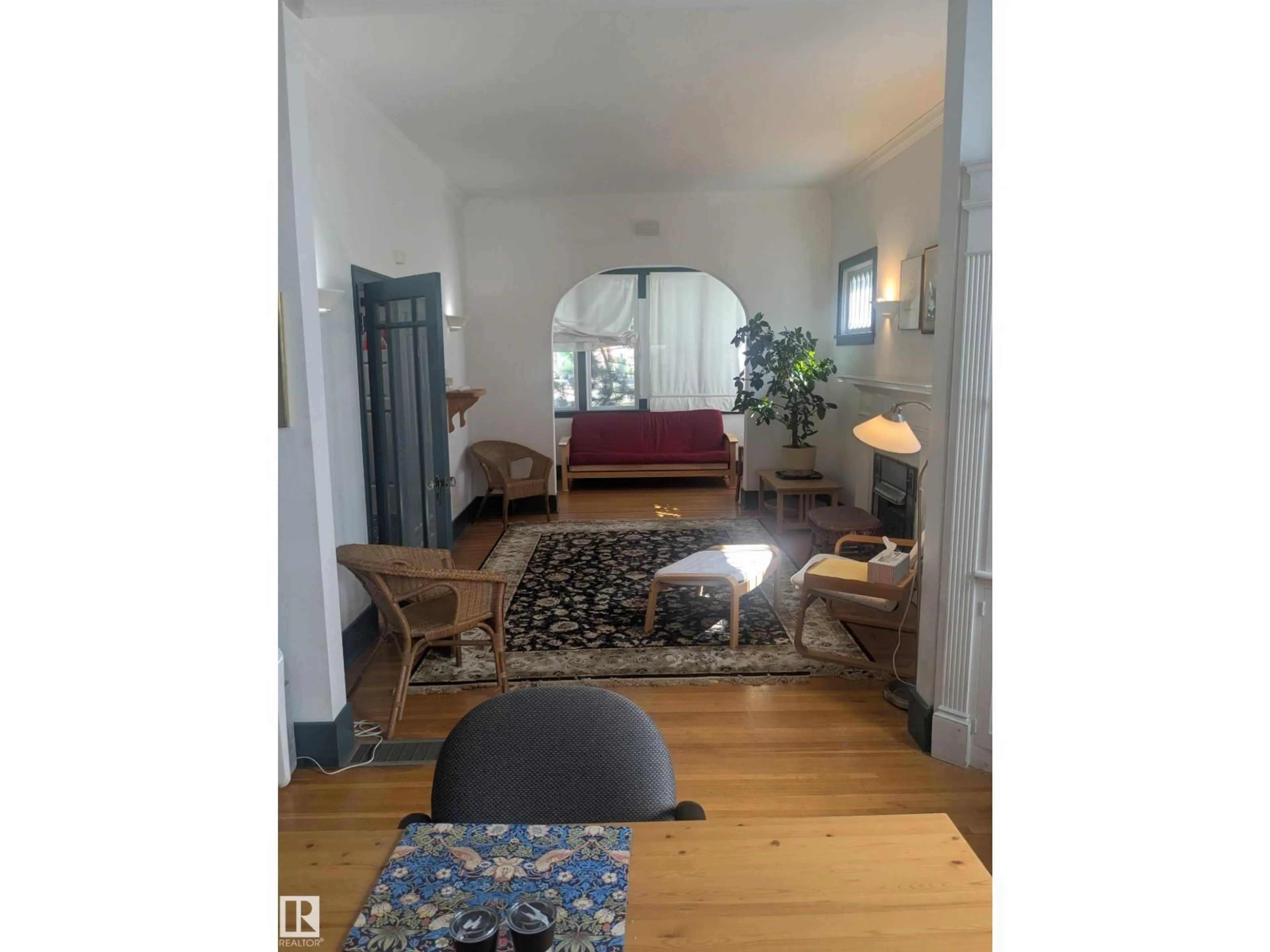Living room with furniture, unknown for 8416 104 ST, Edmonton Alberta T6E4G2