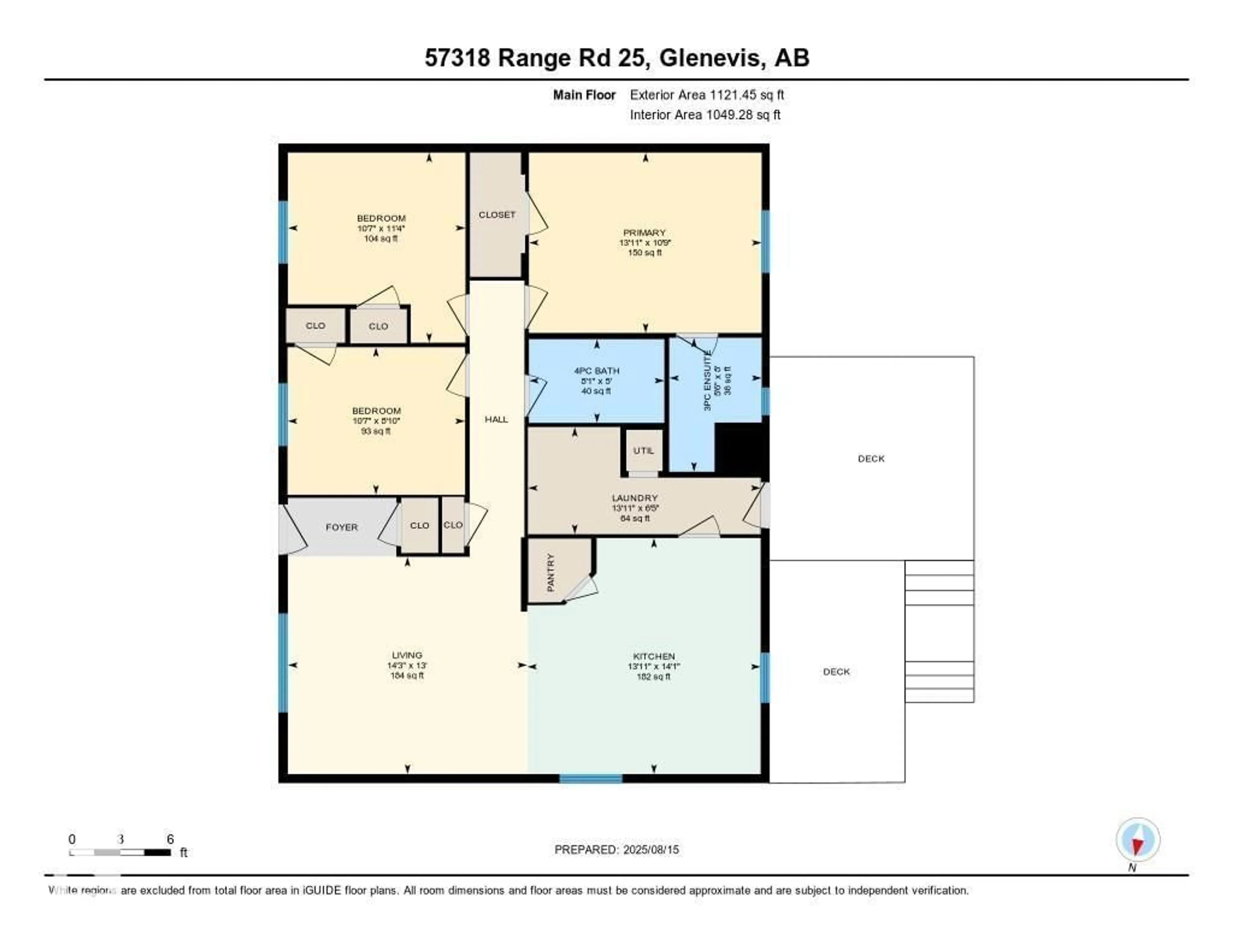 Floor plan for 57318 RGE RD 25, Rural Barrhead County Alberta T0E1A0