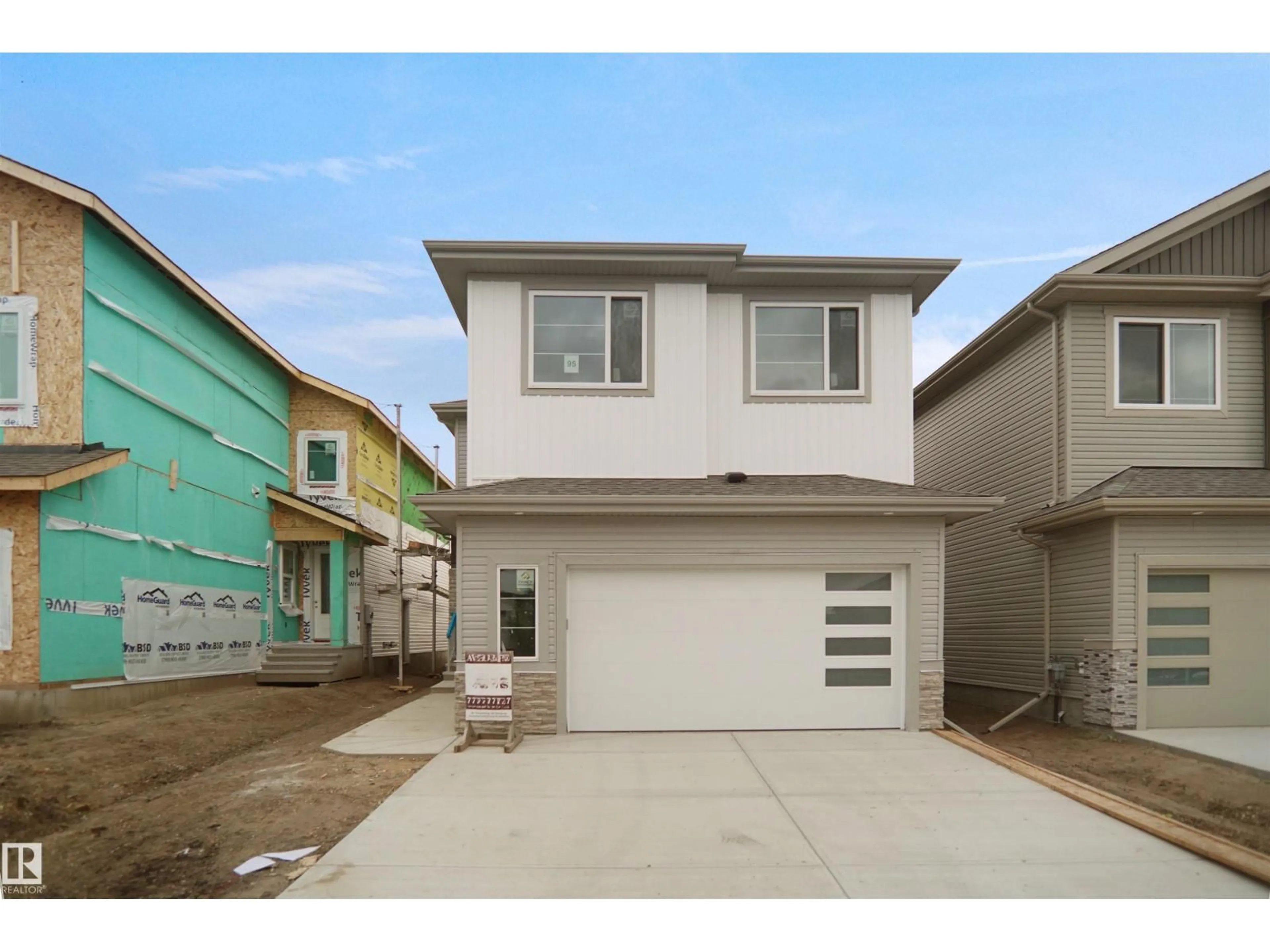 Home with vinyl exterior material, street for SW - 6224 29 AVE, Edmonton Alberta T6X3J2