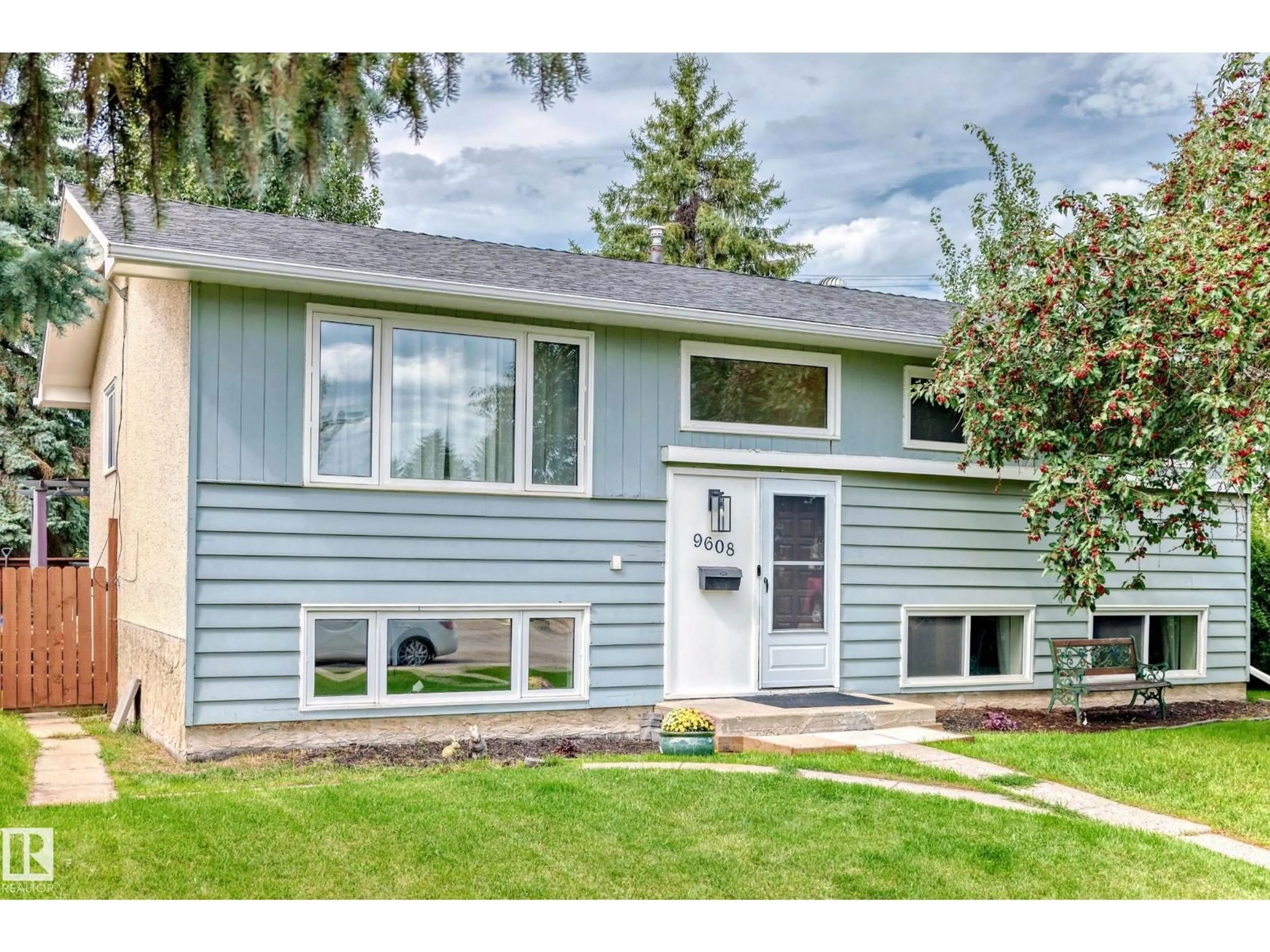 Home with vinyl exterior material, street for NW - 9608 169 ST, Edmonton Alberta T5P3X2