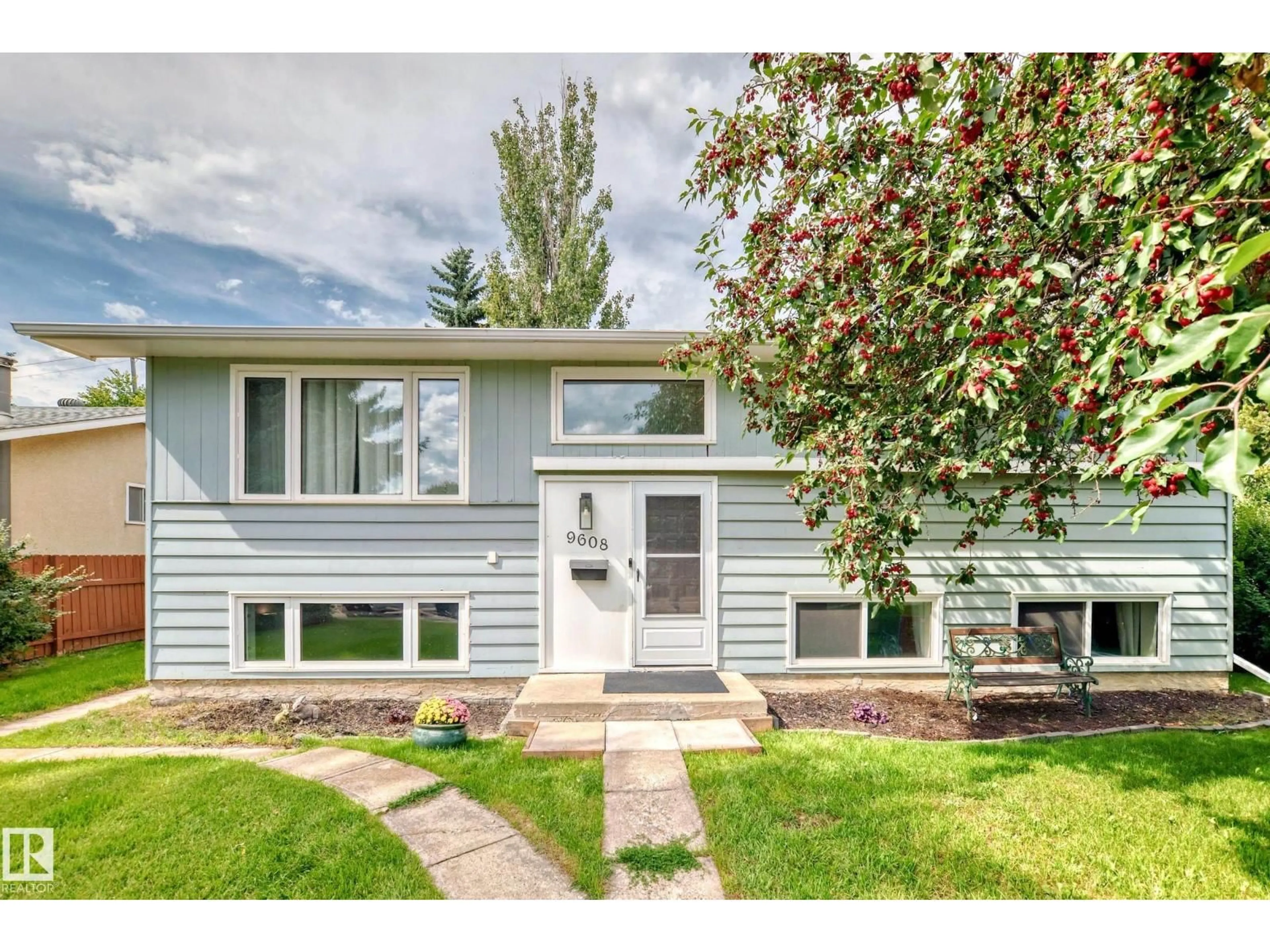 Home with vinyl exterior material, street for NW - 9608 169 ST, Edmonton Alberta T5P3X2