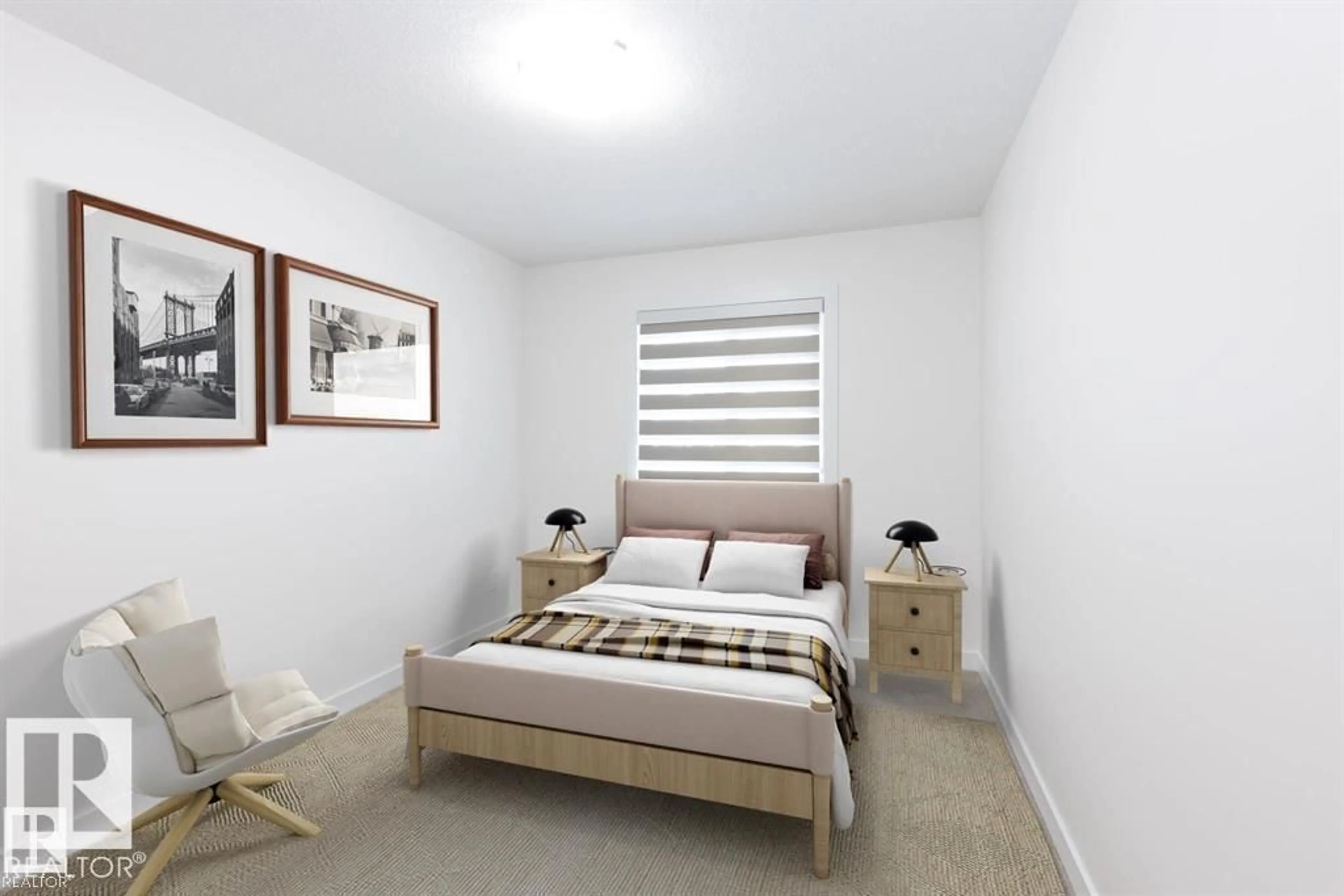 Bedroom with bed, unknown for 603 - 39 ORCHARDS BV, Edmonton Alberta T6X2W8