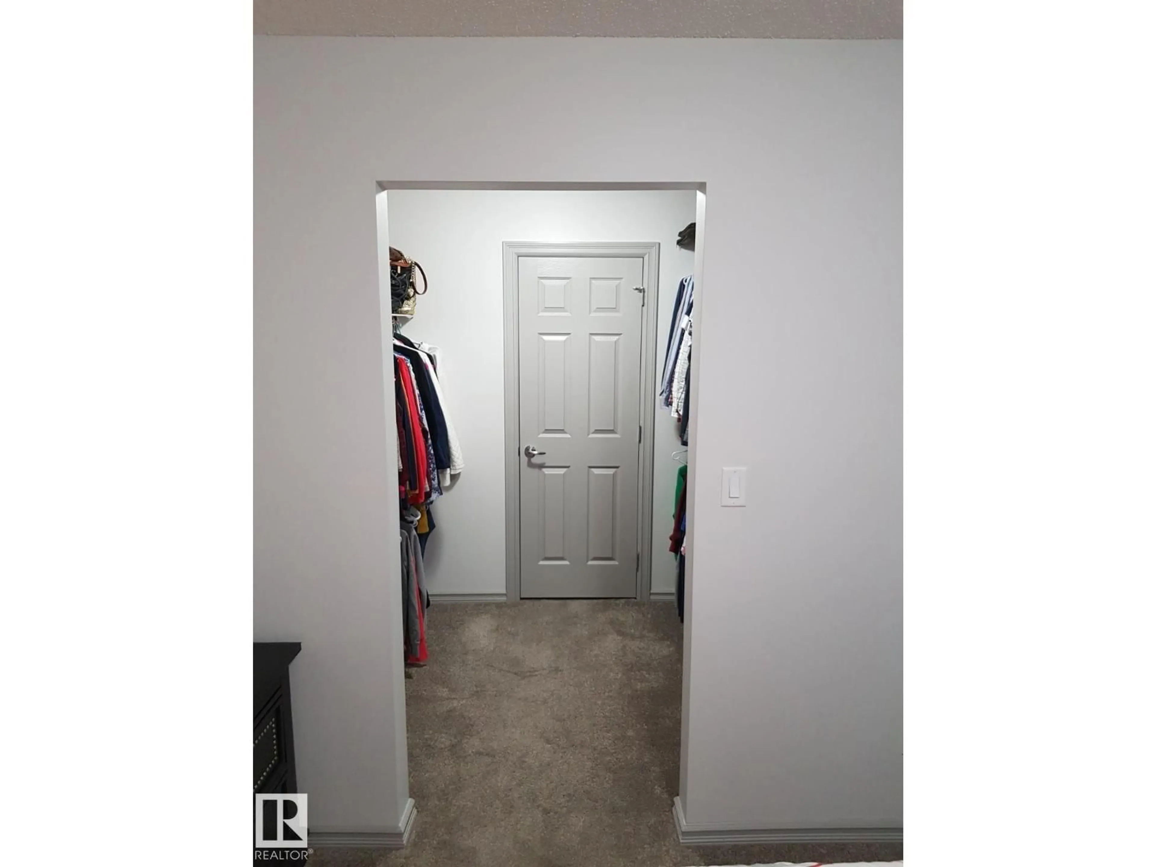 Storage room or clothes room or walk-in closet for 117 - 2204 44 AV NW, Edmonton Alberta T6T0G5