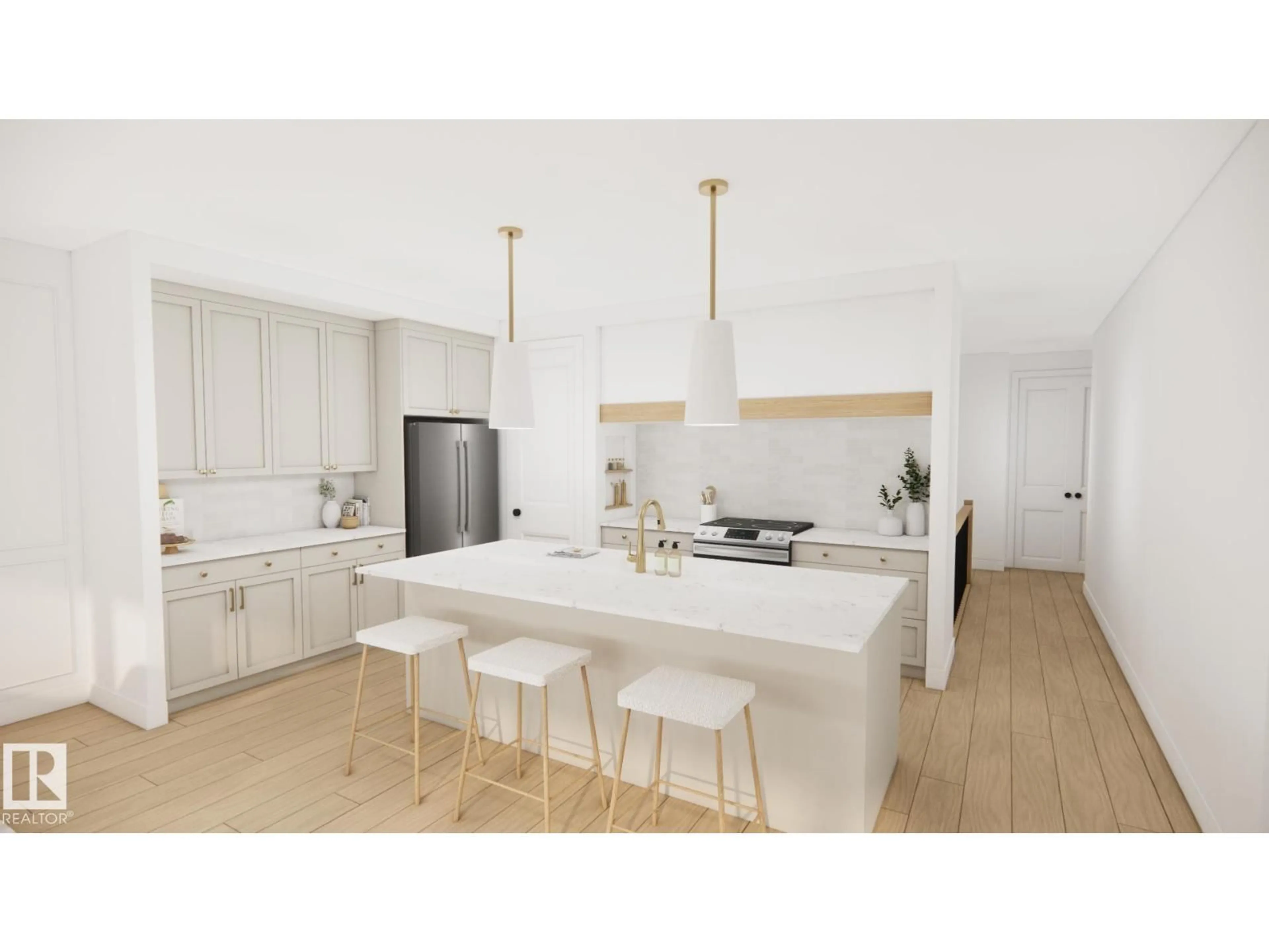 Open concept kitchen, unknown for 30 GRAYSON GR, Stony Plain Alberta T7Z0A0