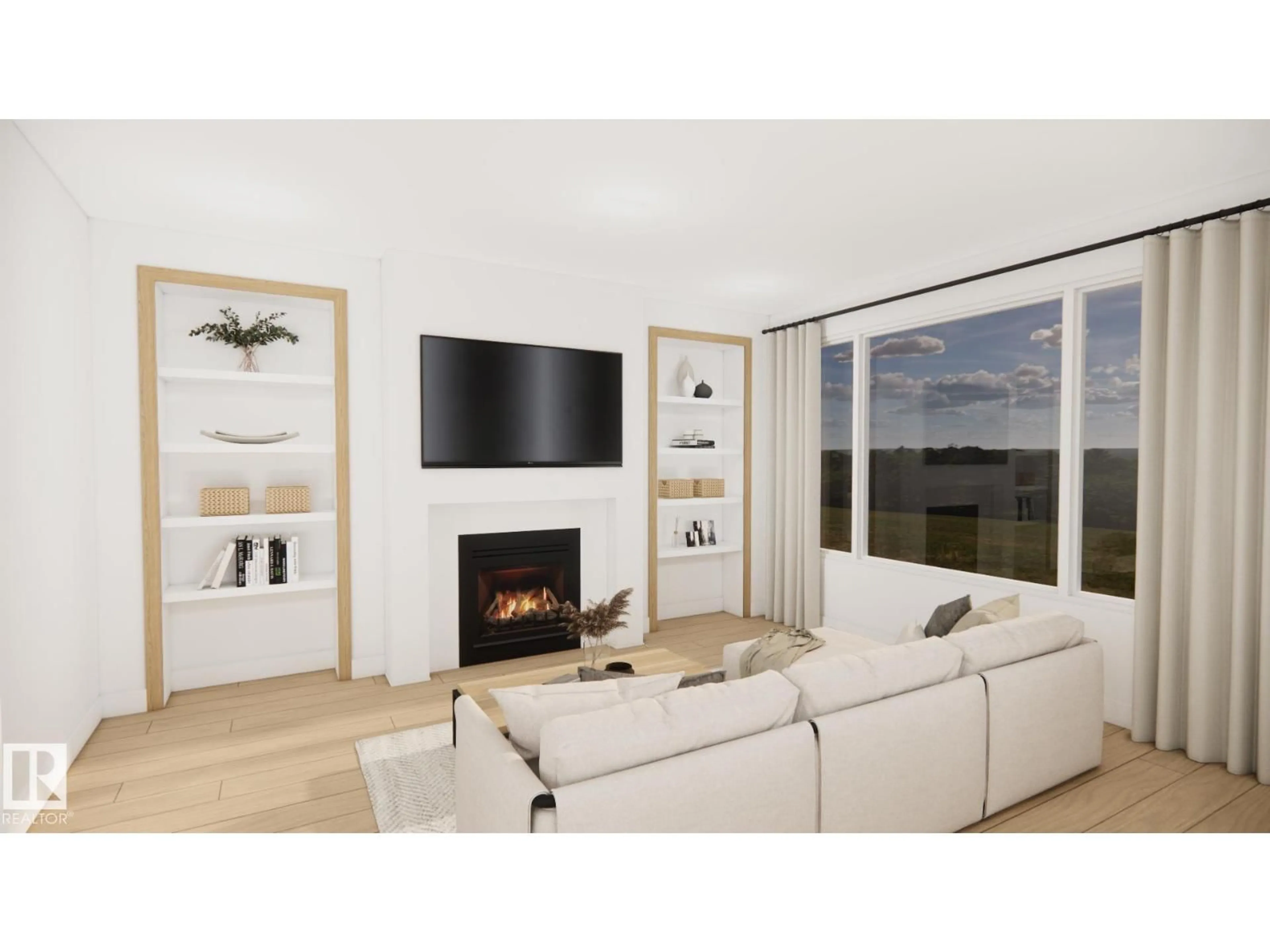 Living room with furniture, unknown for 30 GRAYSON GR, Stony Plain Alberta T7Z0A0