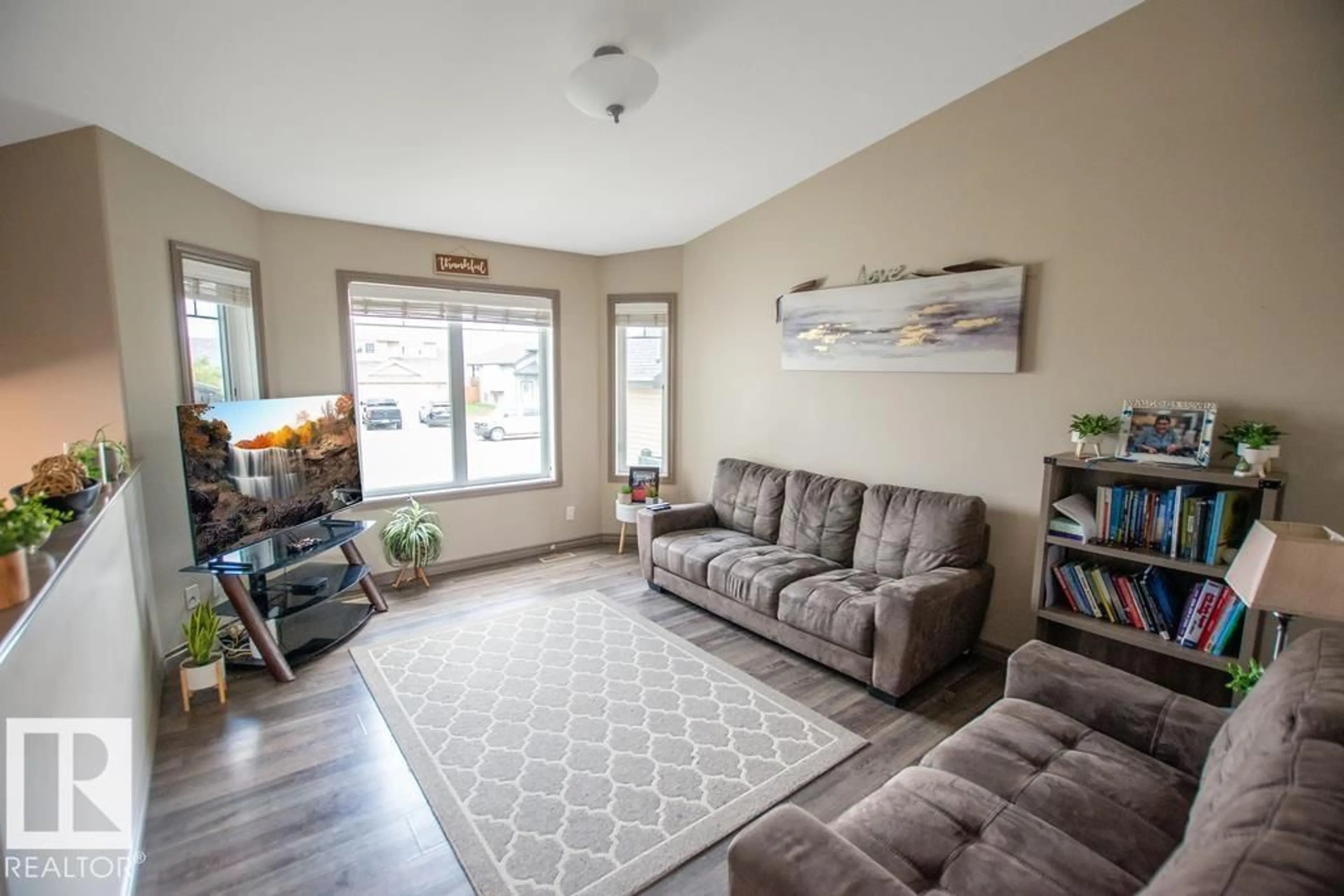 Living room with furniture, unknown for 3814 45 AV, Bonnyville Town Alberta T9N0A9