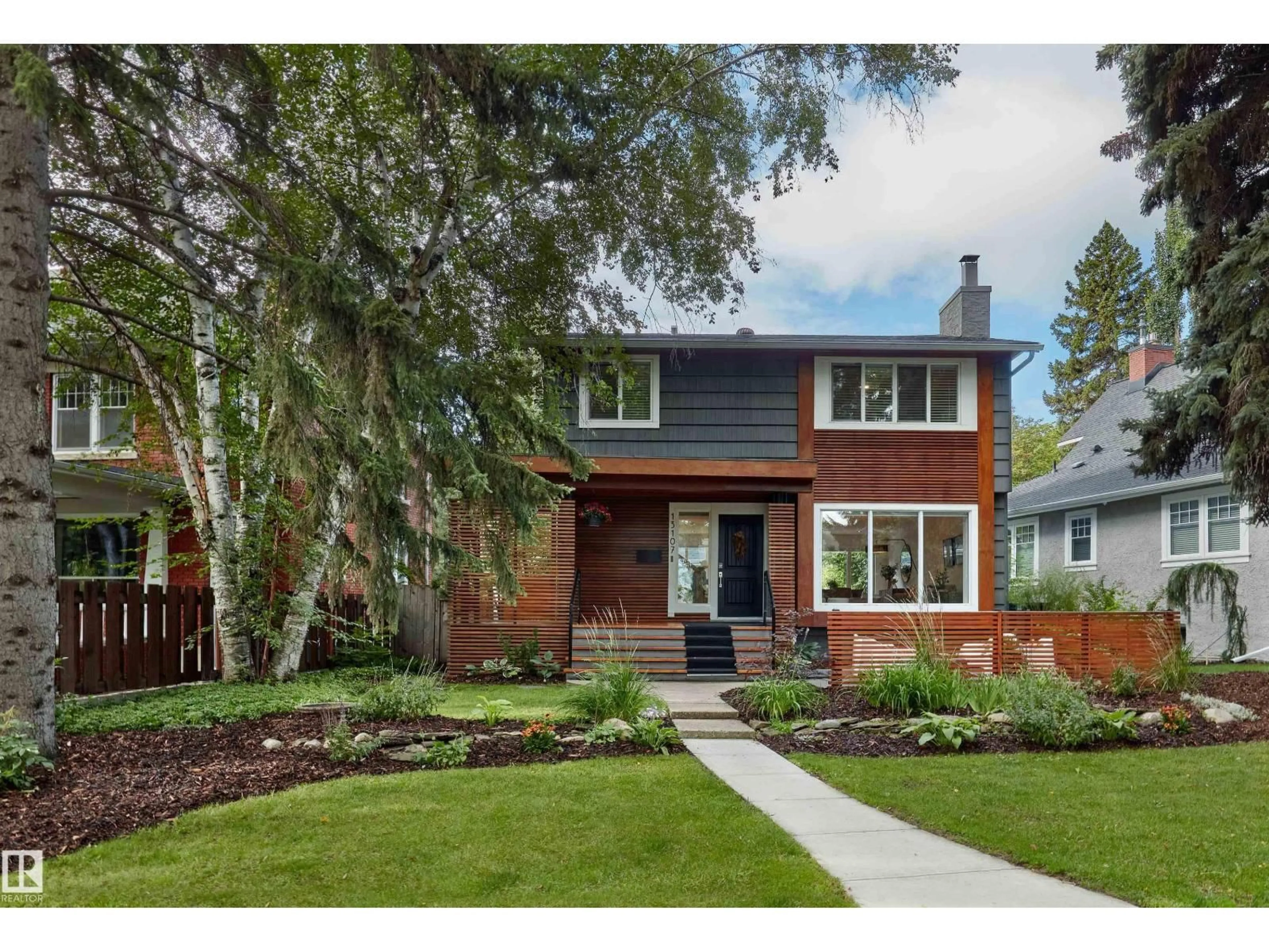 Home with brick exterior material, street for 13107 CHURCHILL CR, Edmonton Alberta T5N0R9