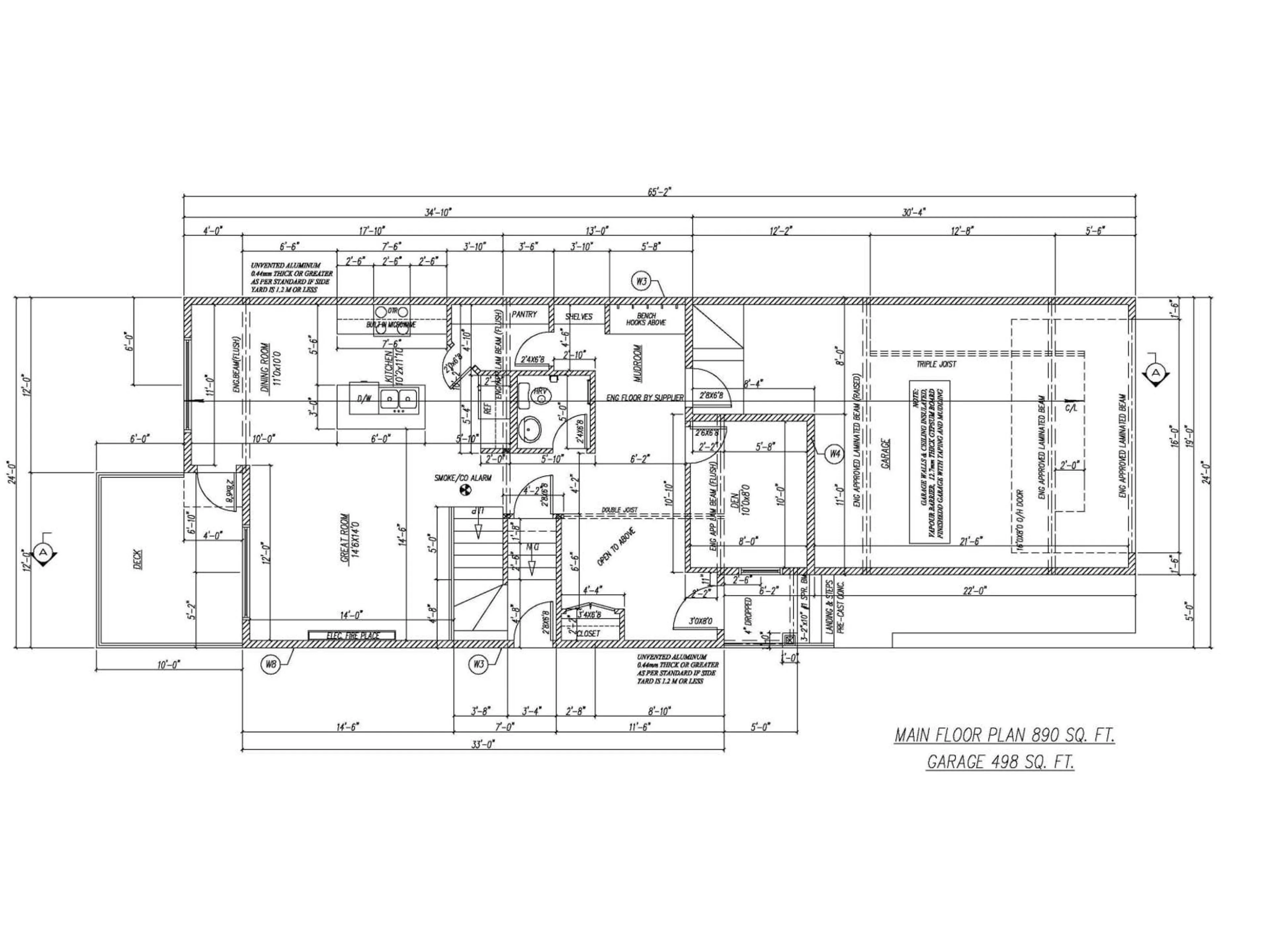 Floor plan for 65 SILVERSTONE DR, Stony Plain Alberta T7Z0E8