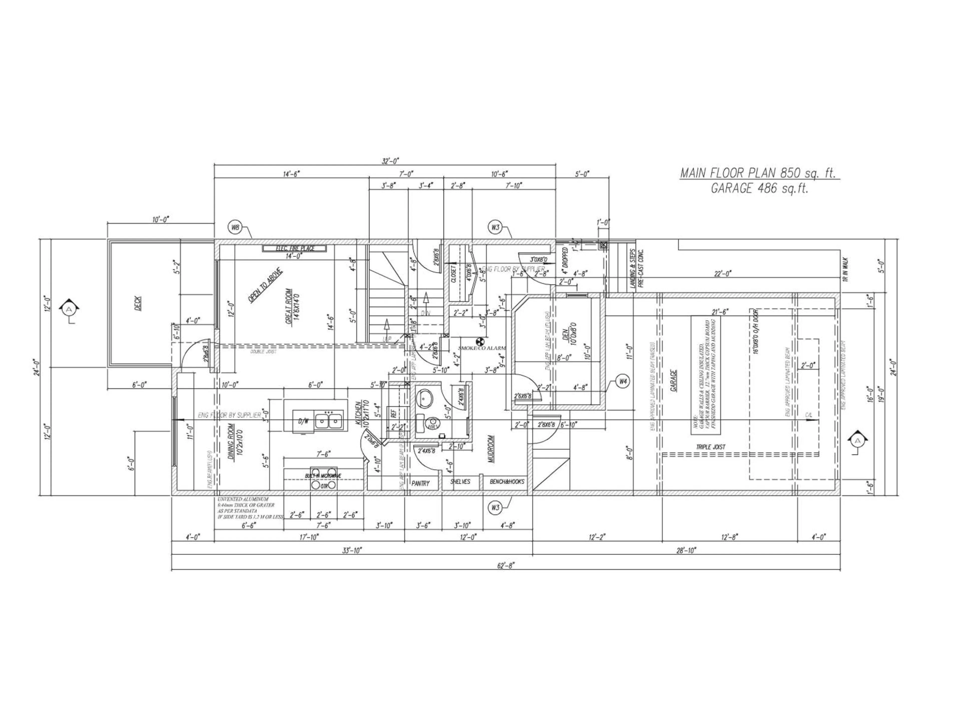 Floor plan for 63 SILVERSTONE DR, Stony Plain Alberta T7Y0E8