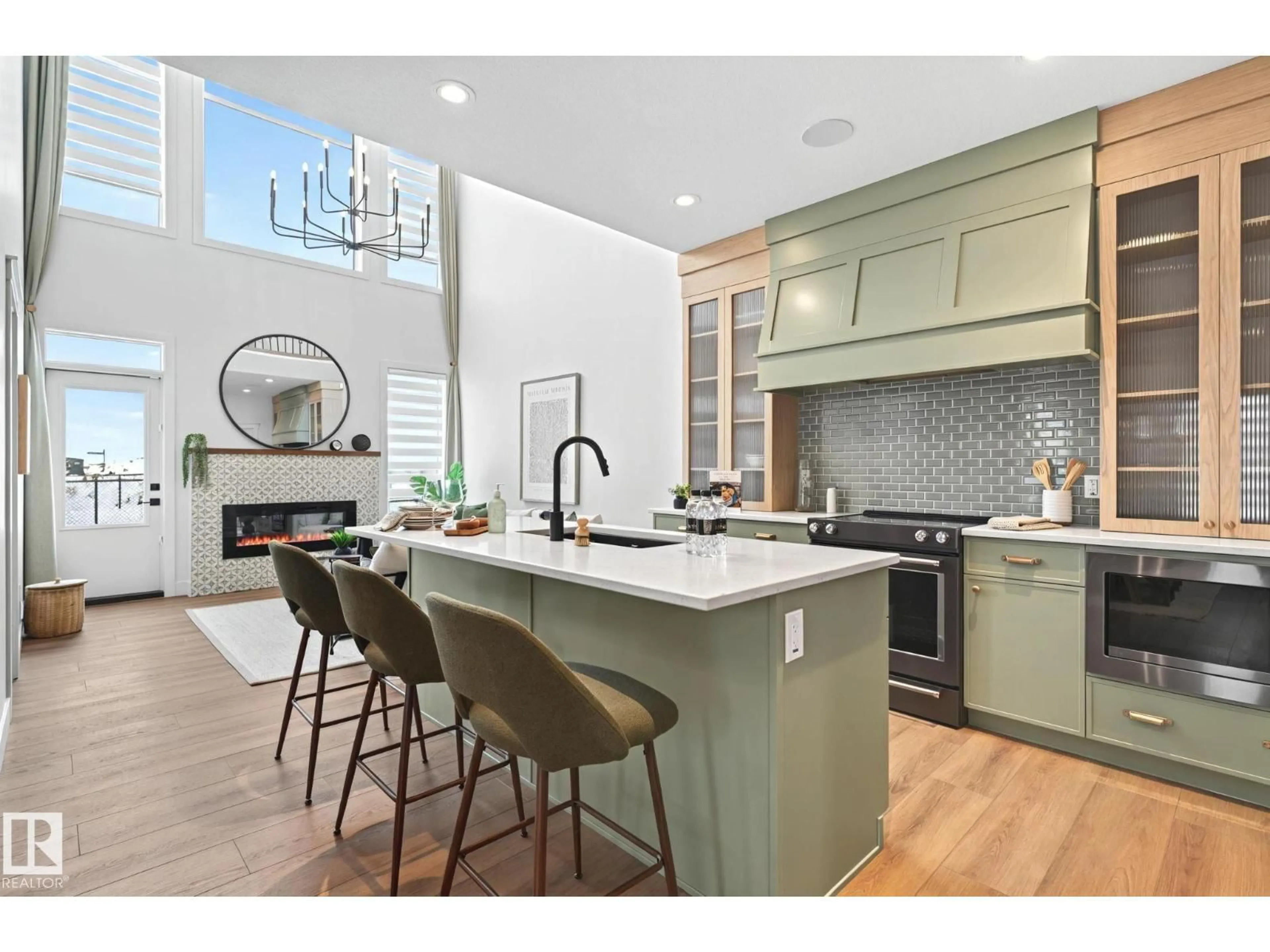 Open concept kitchen, unknown for 104 LILAC CL, Leduc Alberta T9E1R3