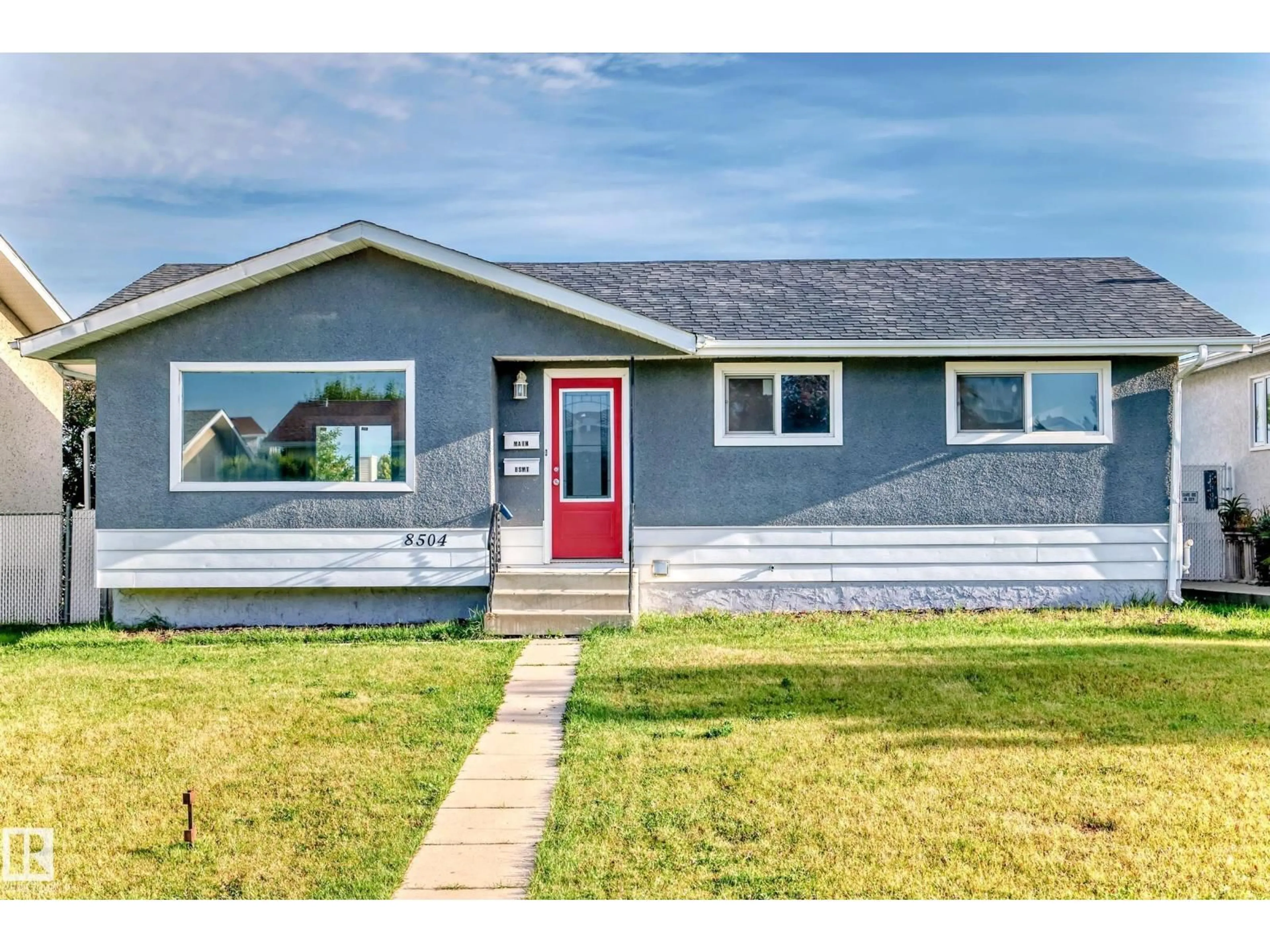 Home with vinyl exterior material, street for 8504 152A AV, Edmonton Alberta T5E3B2
