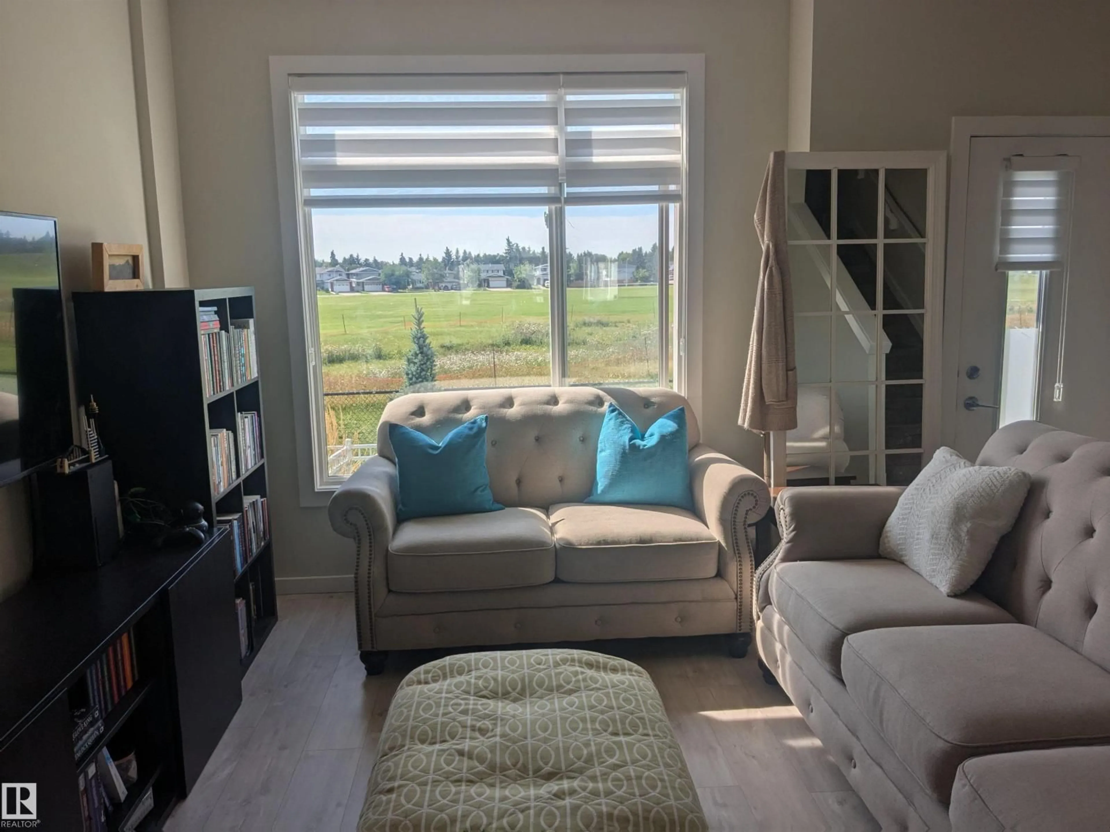 Living room with furniture, unknown for 43 215 SADDLEBACK RD, Edmonton Alberta T6J5T6