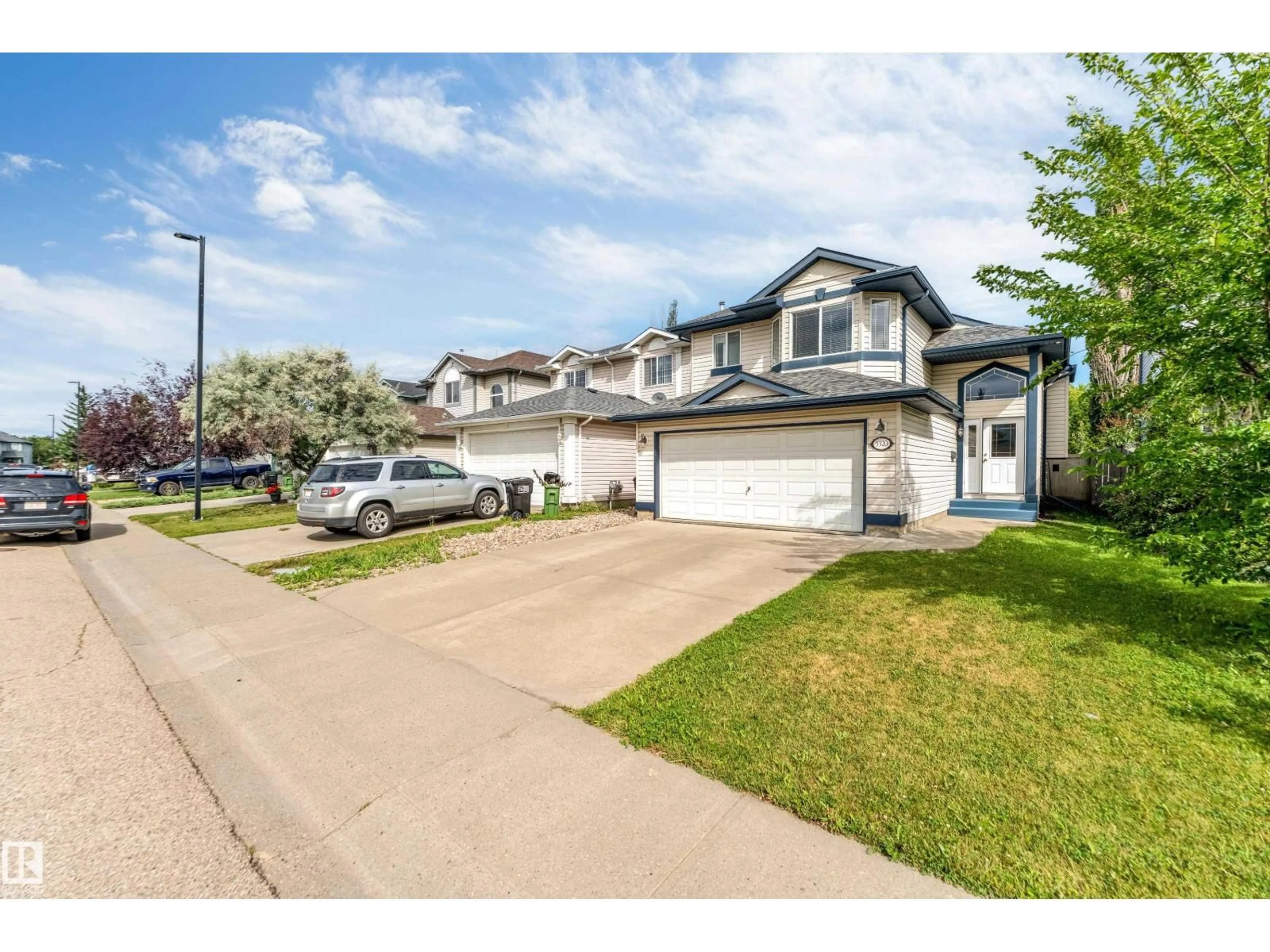 A pic from outside/outdoor area/front of a property/back of a property/a pic from drone, street for 3320 27 AV, Edmonton Alberta T6T1P7