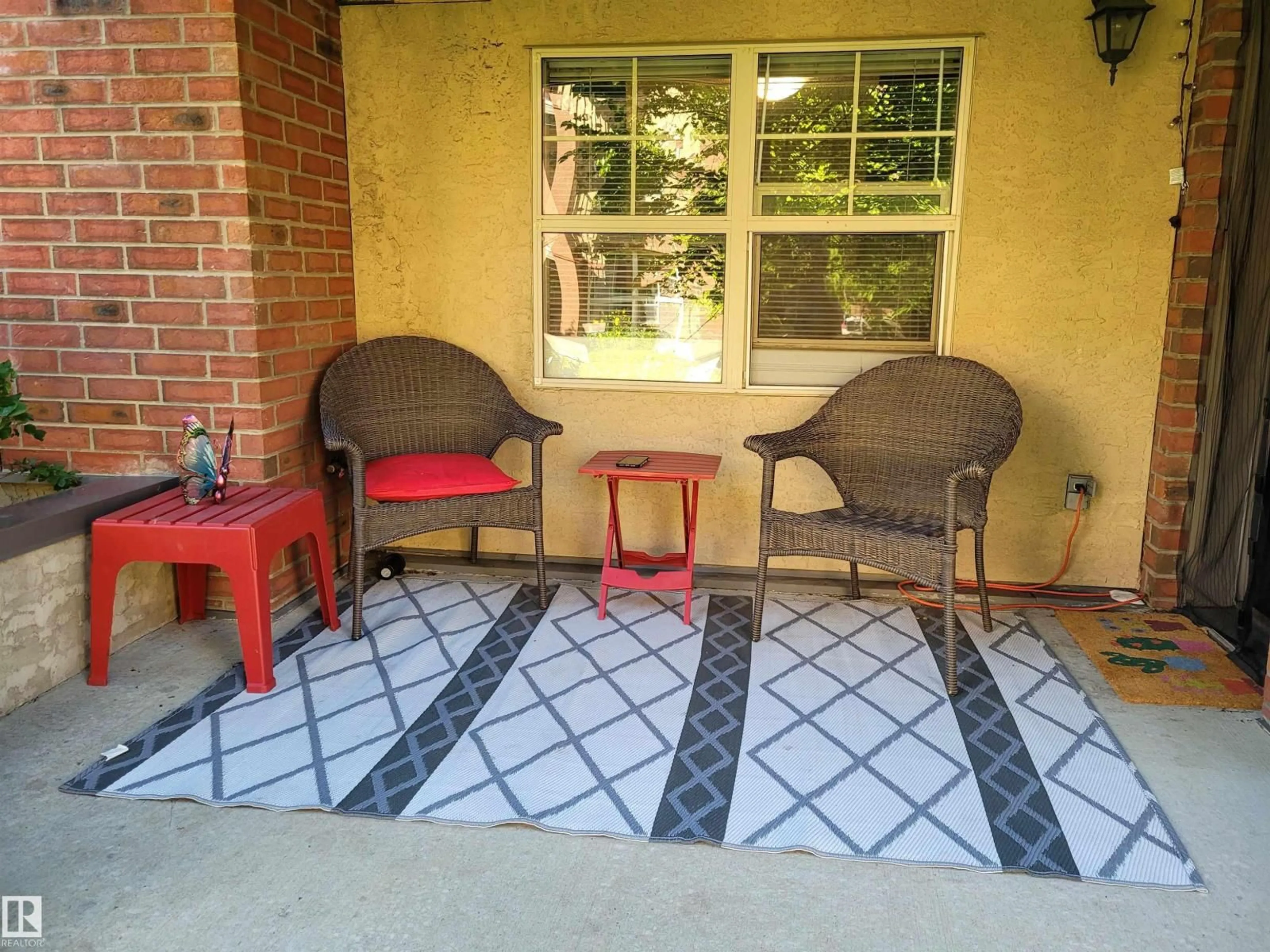 Patio, street for #105 - 11449 ELLERSLIE RD, Edmonton Alberta T6W1T2