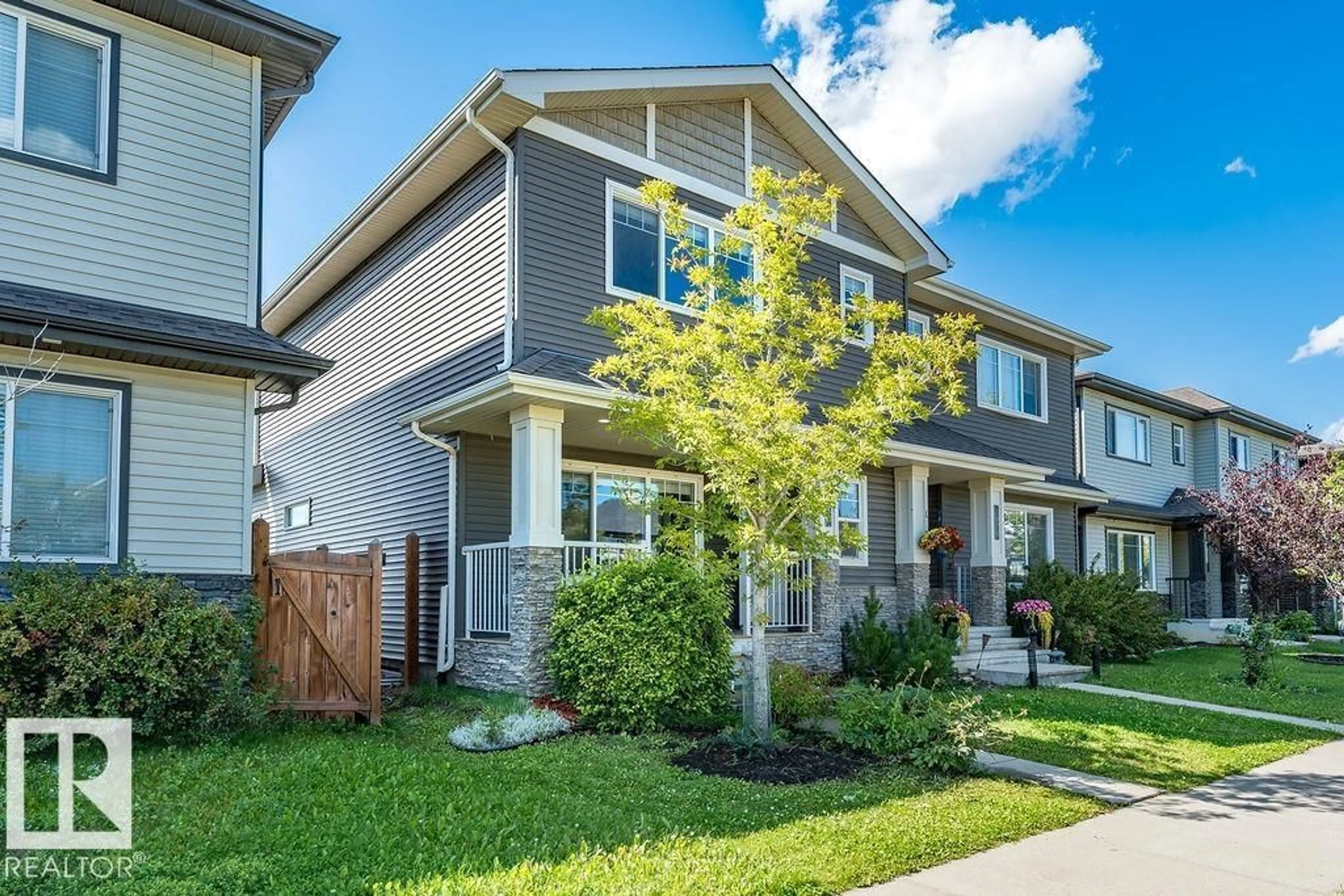 Home with vinyl exterior material, street for SW - 1080 WATT PROMENADE PM, Edmonton Alberta T6X1T7