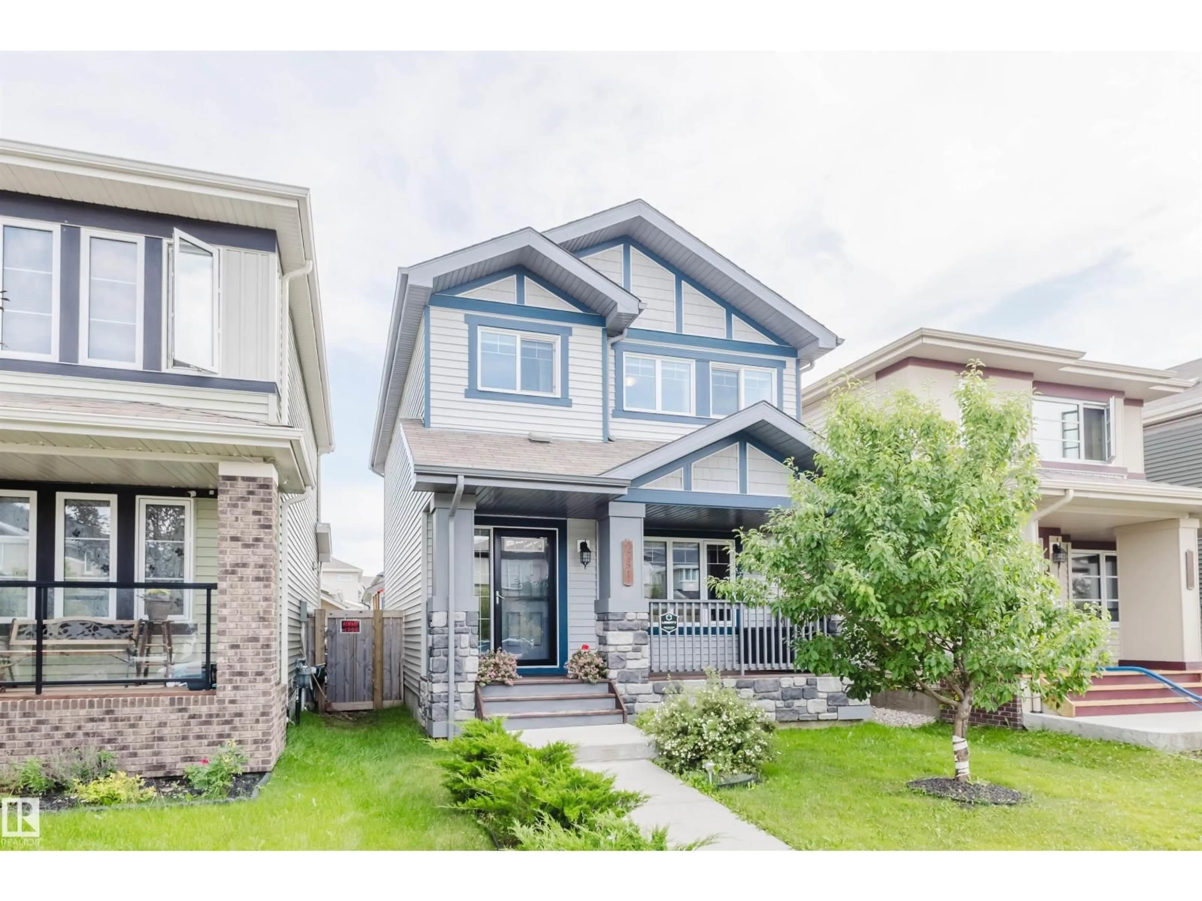 Home with brick exterior material, street for 2261 CASEY CR, Edmonton Alberta T6W3M8