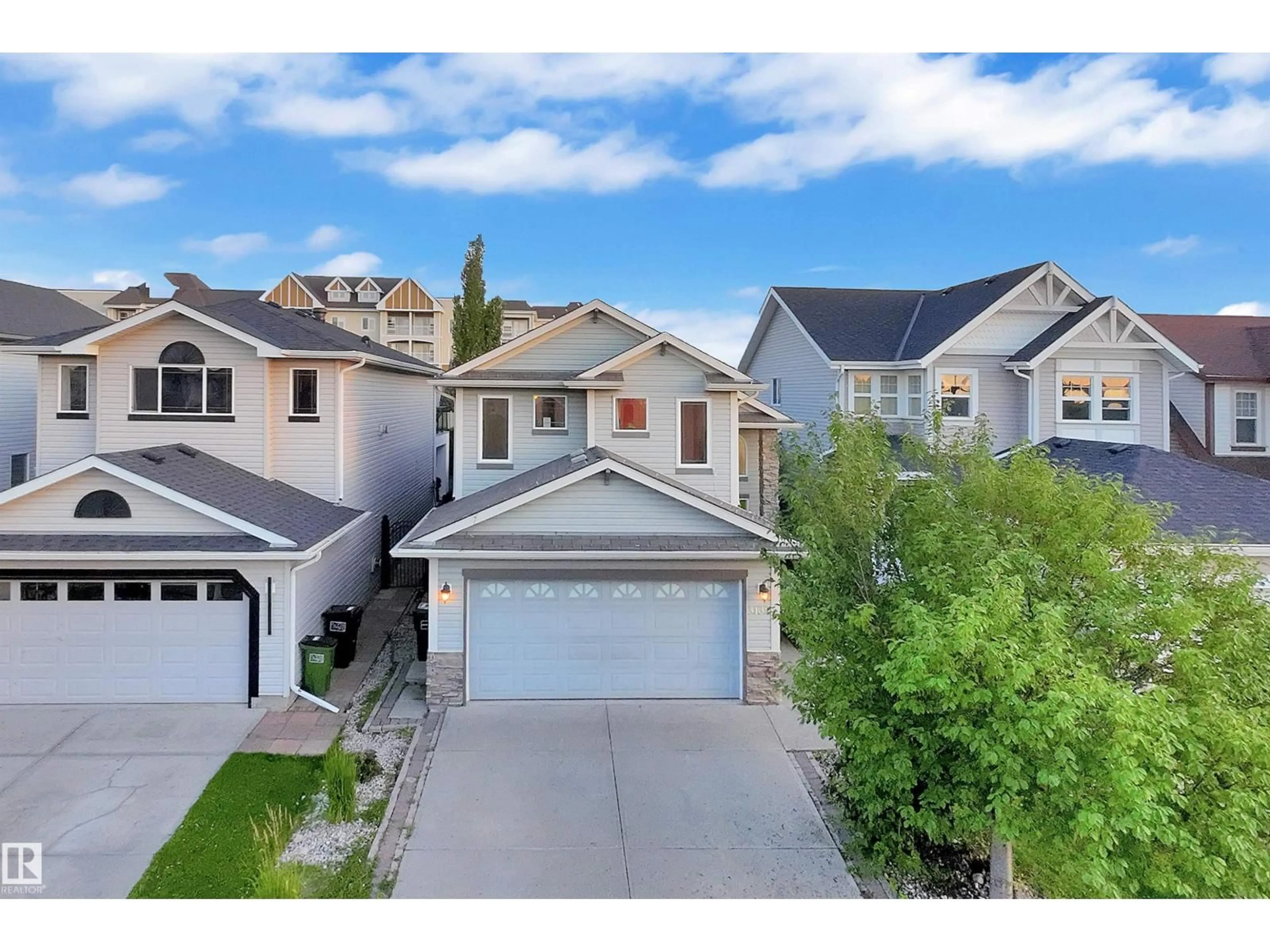 A pic from outside/outdoor area/front of a property/back of a property/a pic from drone, street for 3139 24 AV, Edmonton Alberta T6T0C9