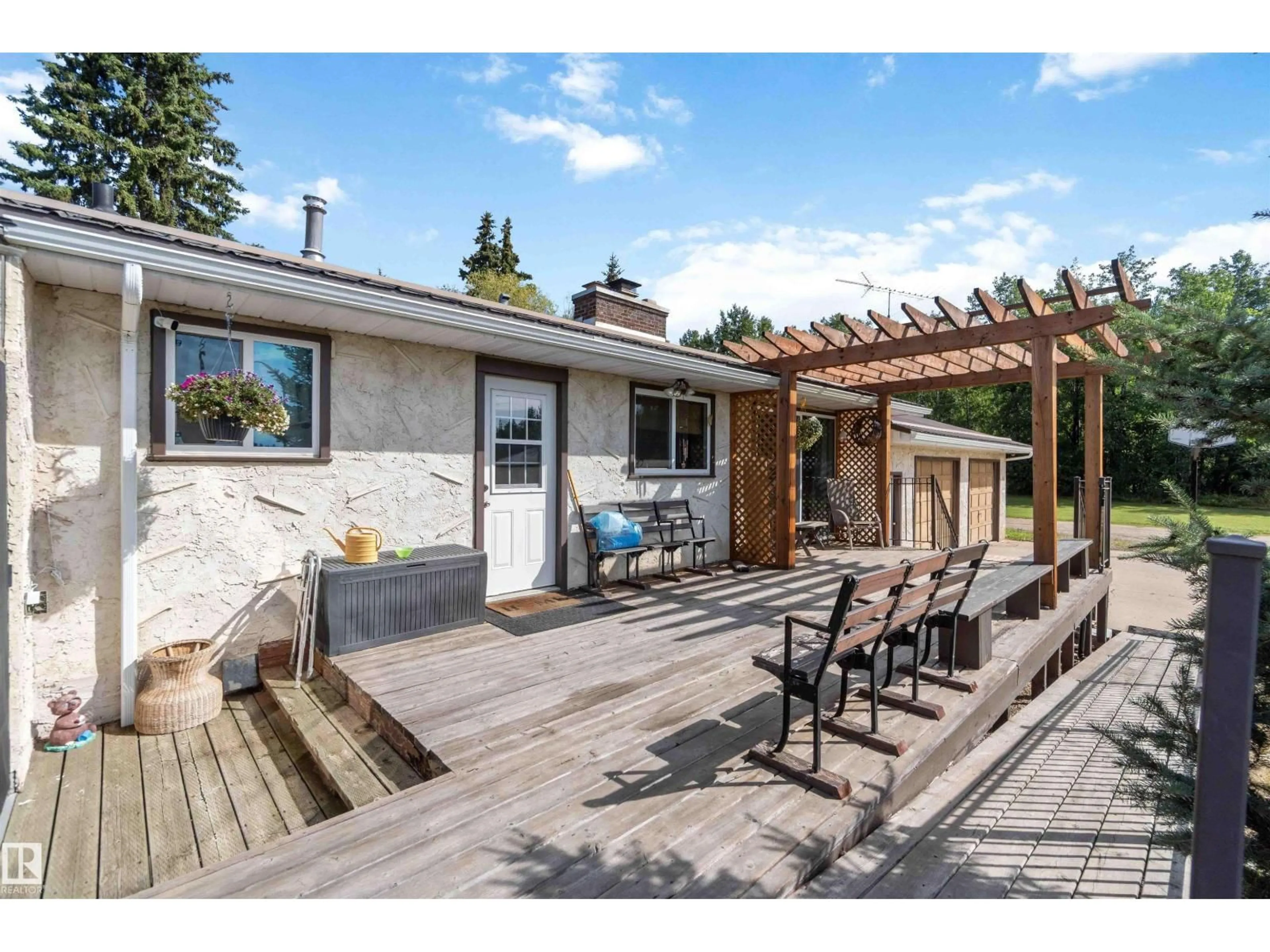 Patio, street for 23217 TWP RD 594, Rural Thorhild County Alberta T0A3J0