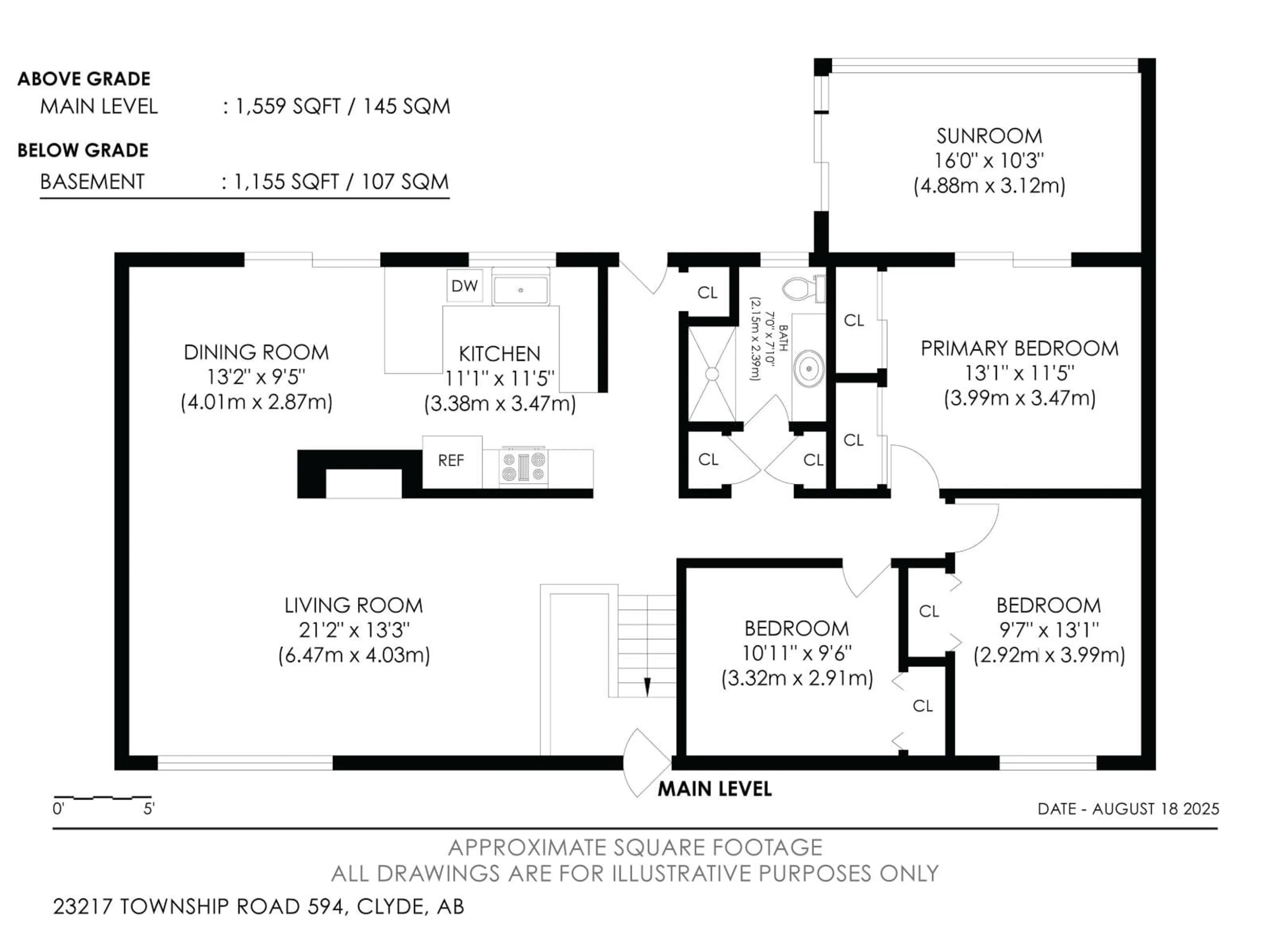 Floor plan for 23217 TWP RD 594, Rural Thorhild County Alberta T0A3J0
