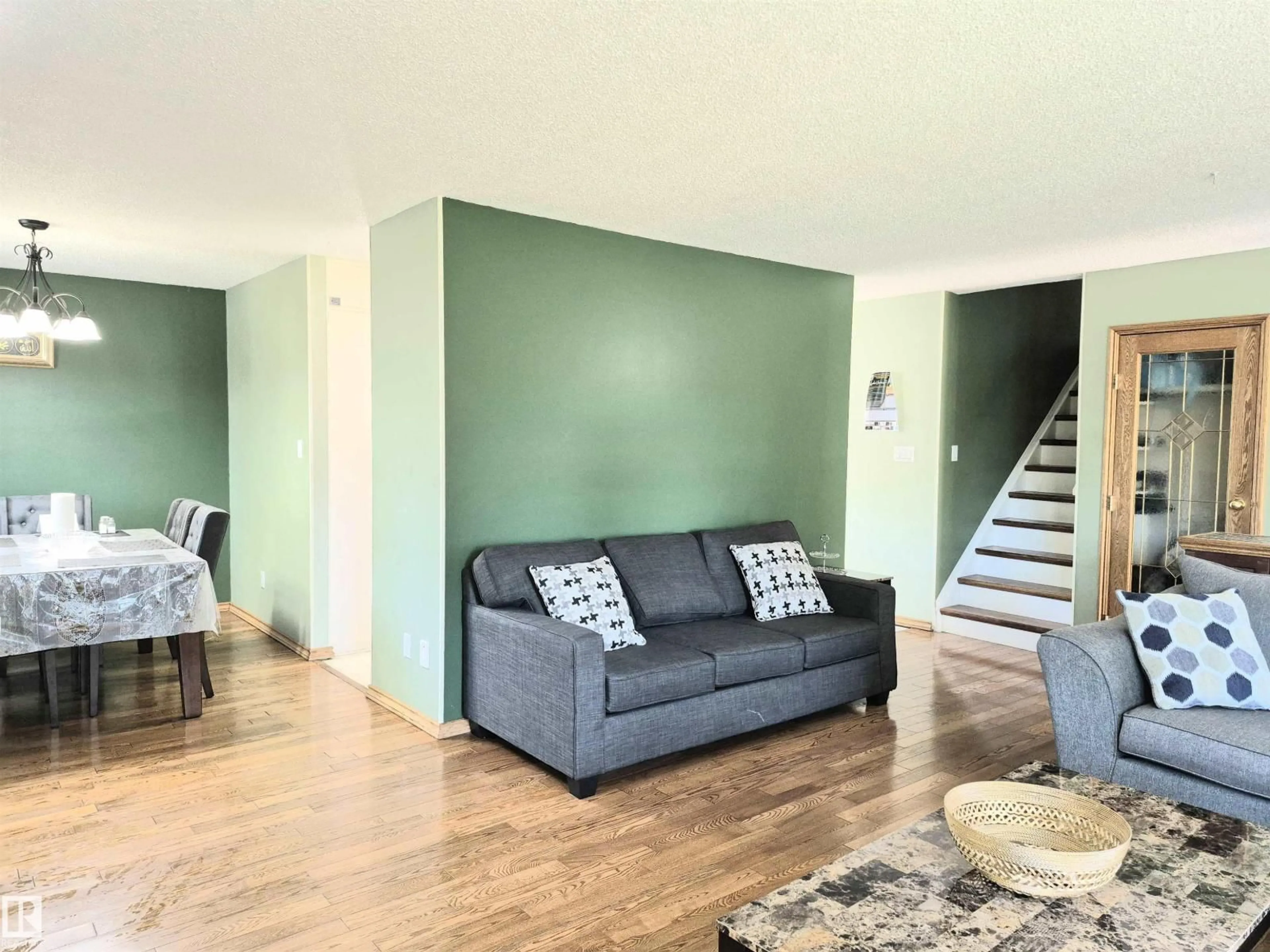 Living room with furniture, unknown for 11404 161 AV, Edmonton Alberta T5X2L1