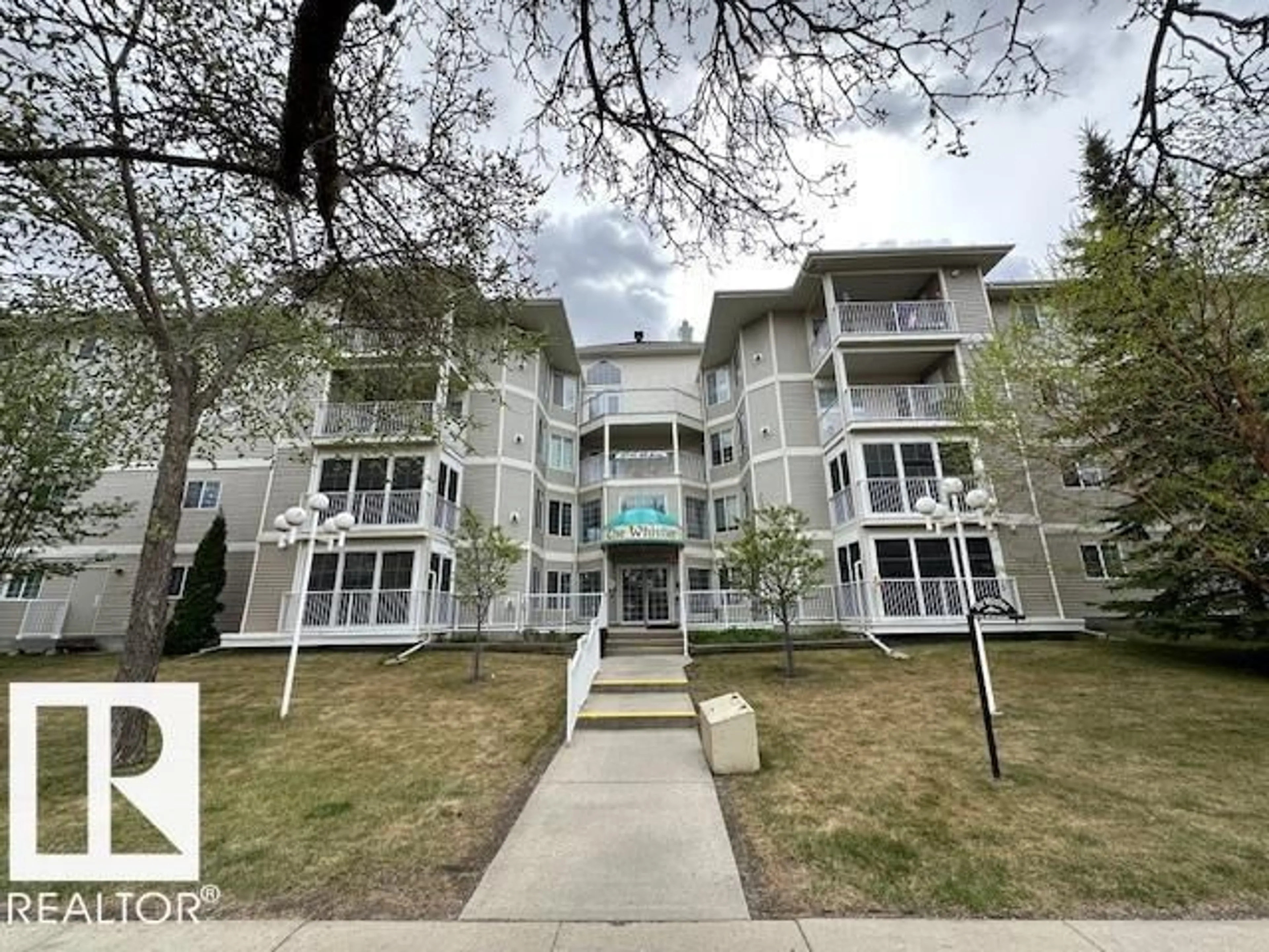 A pic from outside/outdoor area/front of a property/back of a property/a pic from drone, unknown for #206 - 8715 82 AV, Edmonton Alberta T6C4R6