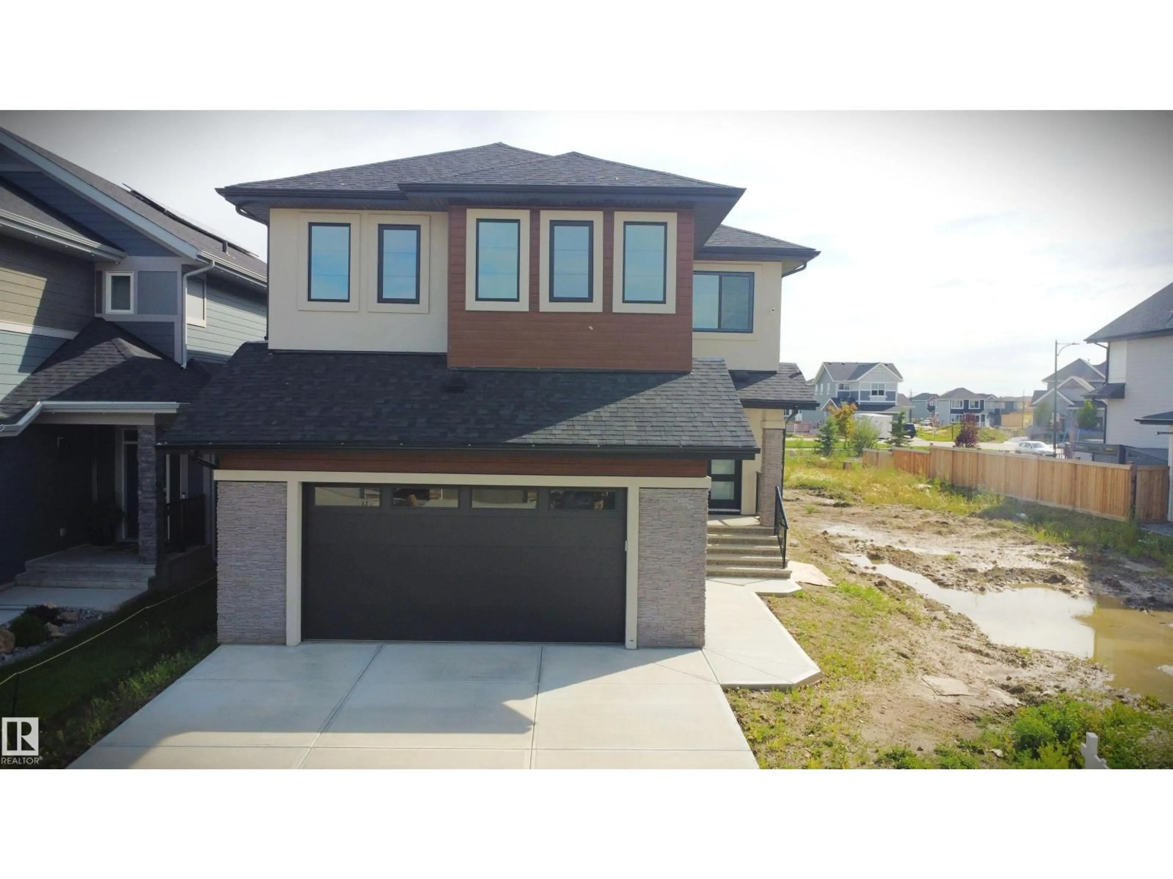 Home with brick exterior material, street for 165 EDGEWATER CIR, Leduc Alberta T9E1K5