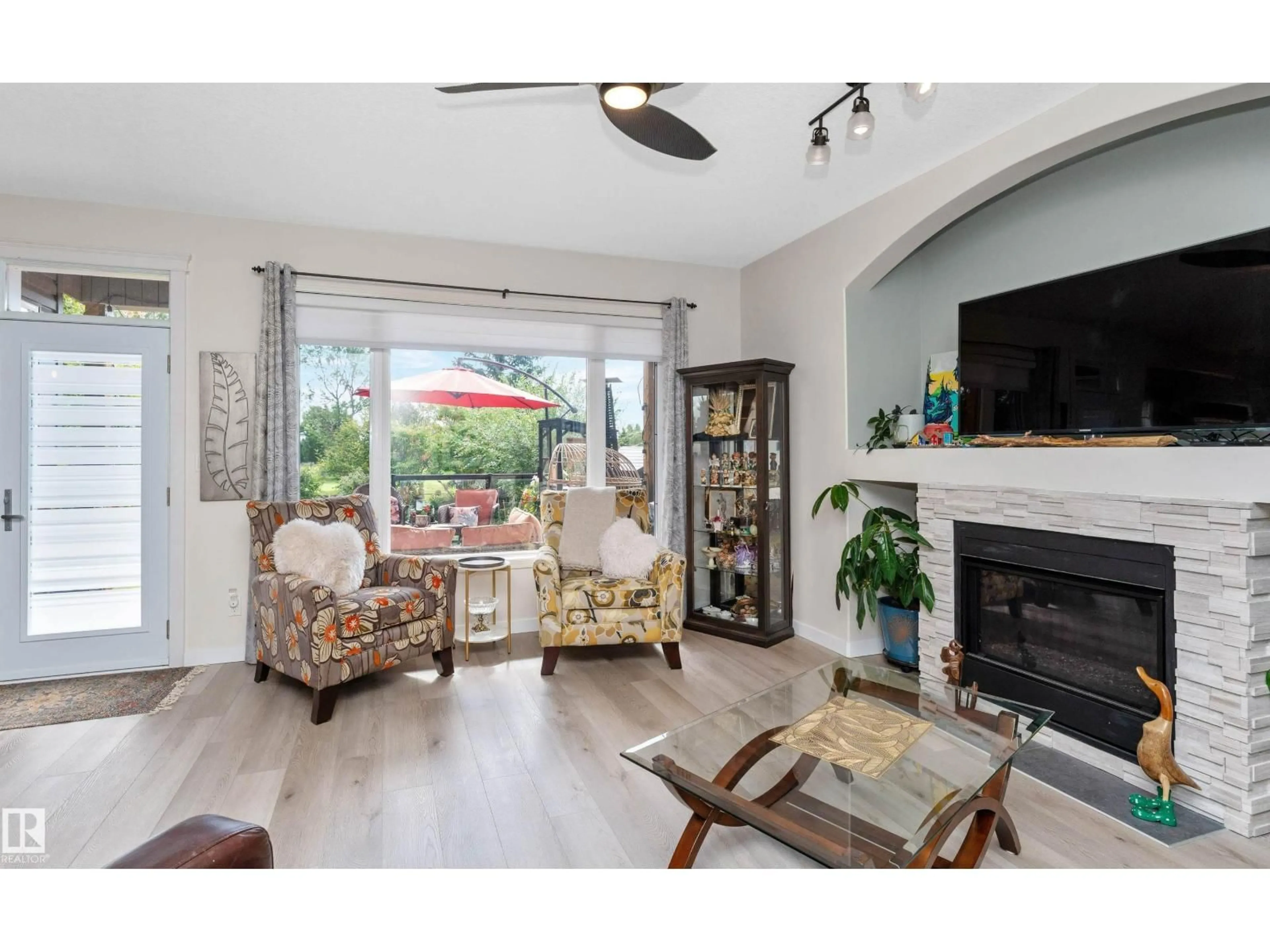 Living room with furniture, unknown for NW - 9123 210 ST, Edmonton Alberta T5T6X2