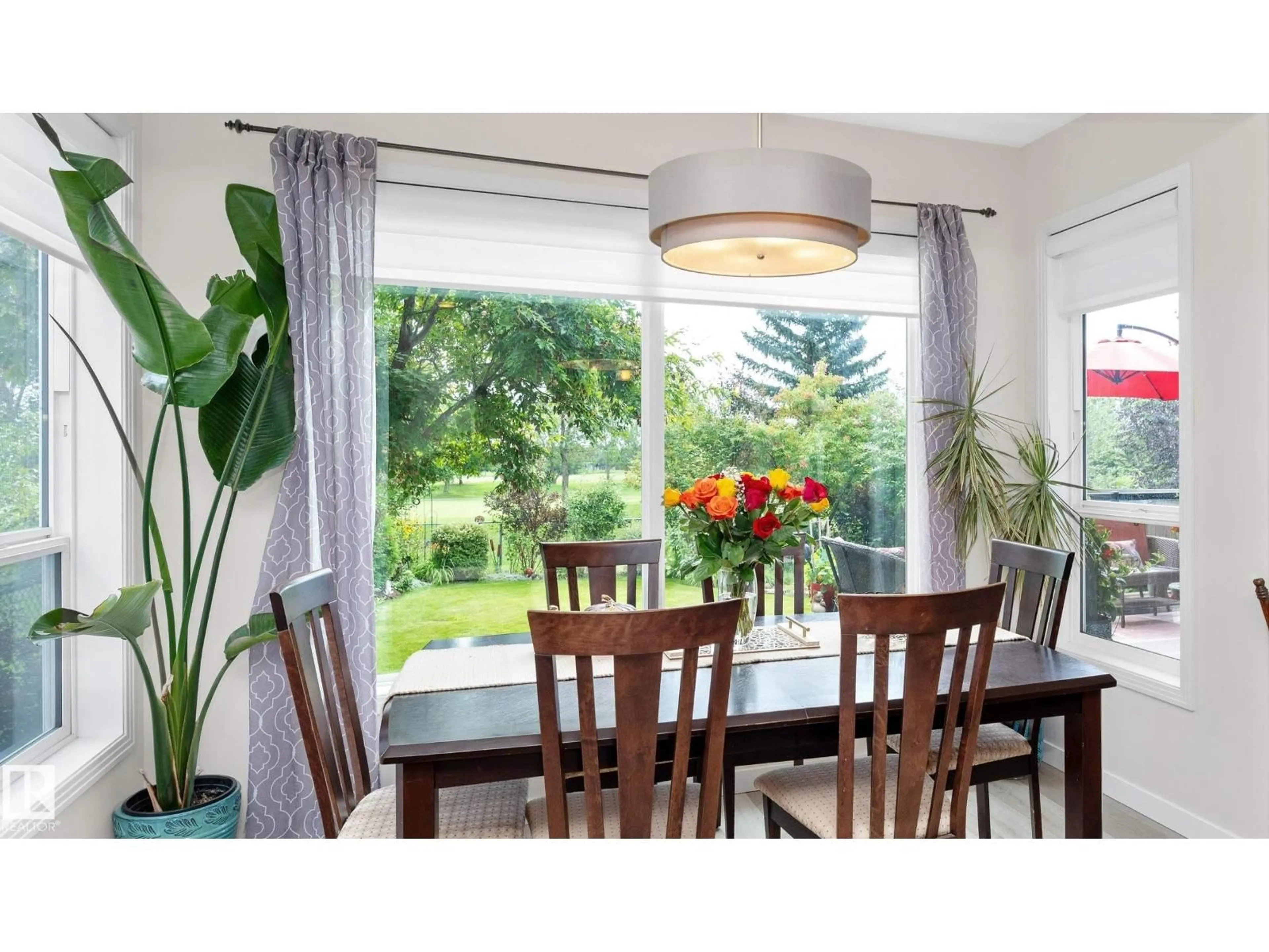 Dining room, wood/laminate floor for NW - 9123 210 ST, Edmonton Alberta T5T6X2