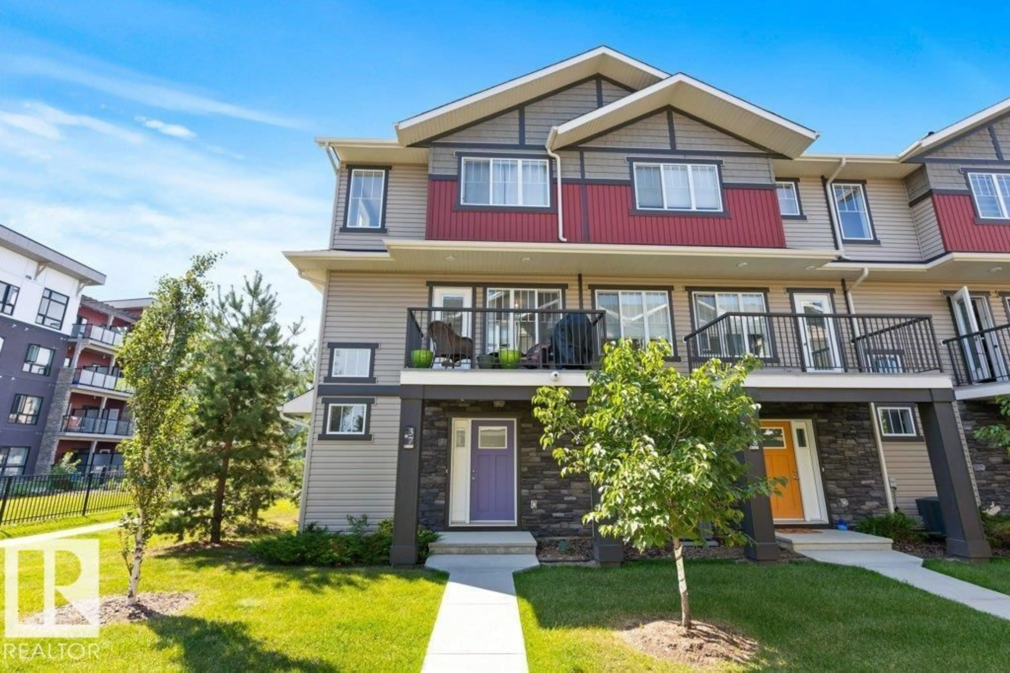 Home with vinyl exterior material, unknown for #37 - 12815 CUMBERLAND RD, Edmonton Alberta T6V0M2