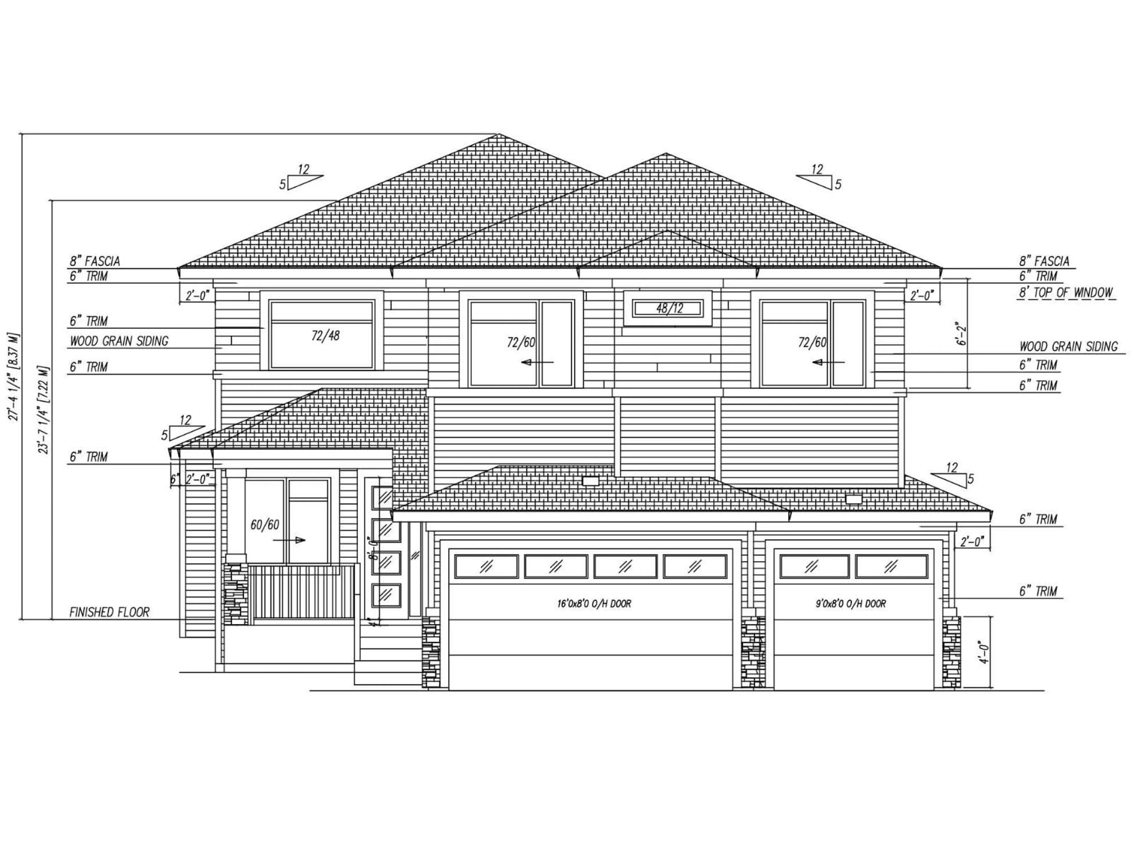 Floor plan for 5 HILLWOOD TC, Spruce Grove Alberta T7X0X4