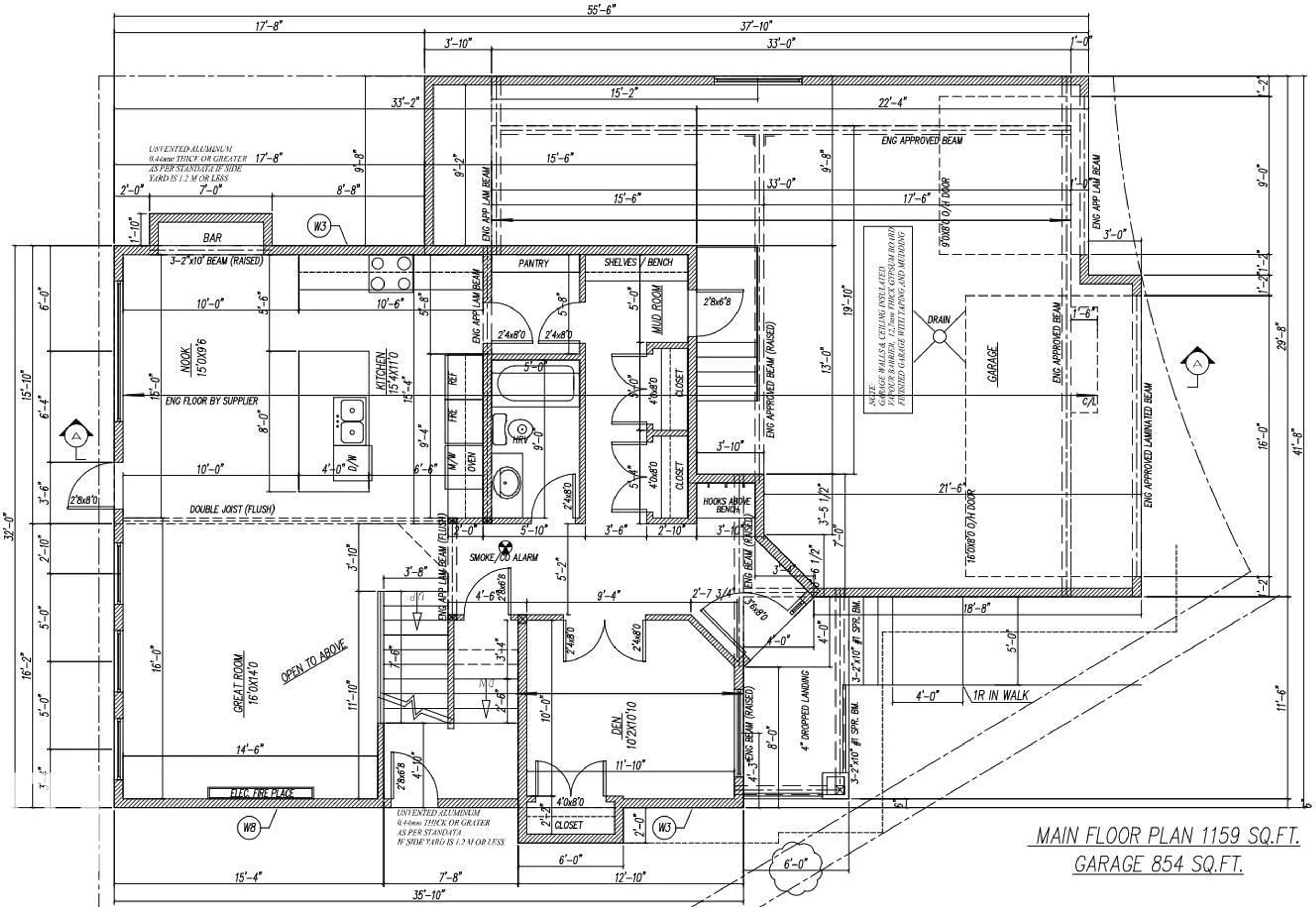 Floor plan for 5 HILLWOOD TC, Spruce Grove Alberta T7X0X4