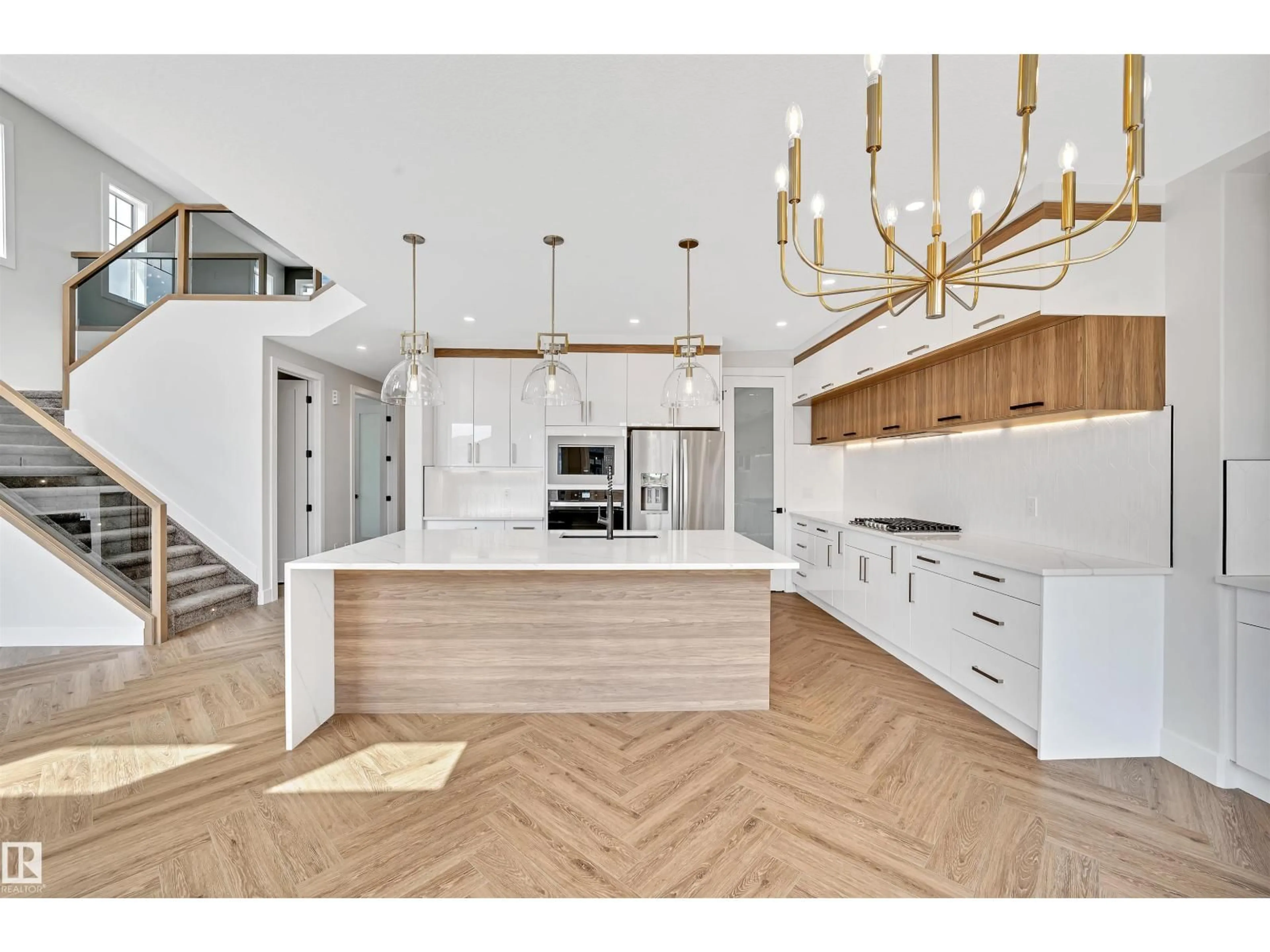Open concept kitchen, unknown for 5 HILLWOOD TC, Spruce Grove Alberta T7X0X4