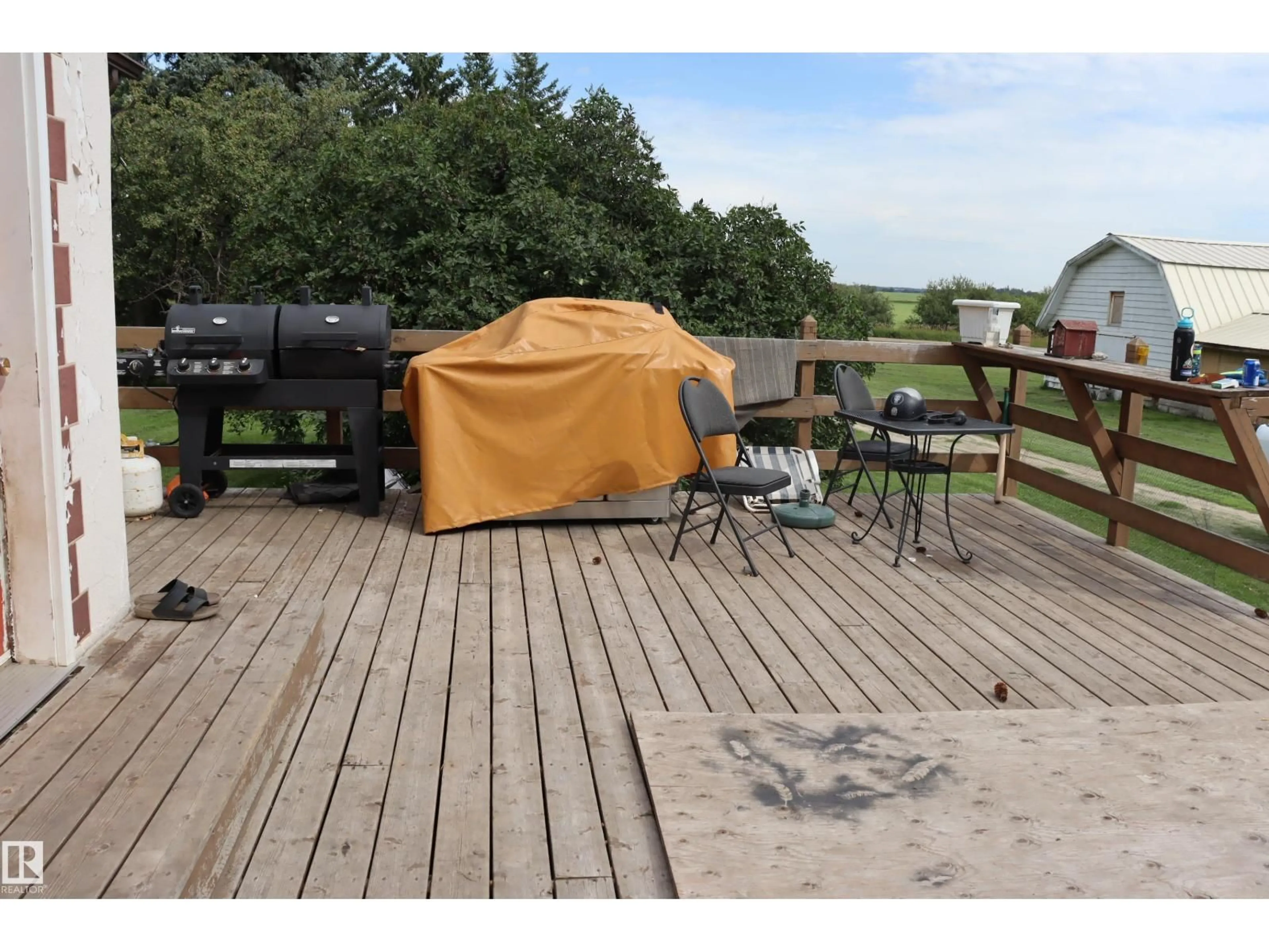 Patio, water/lake/river/ocean view for 473056 RGE.RD. 234, Rural Wetaskiwin County Alberta T9A1X1