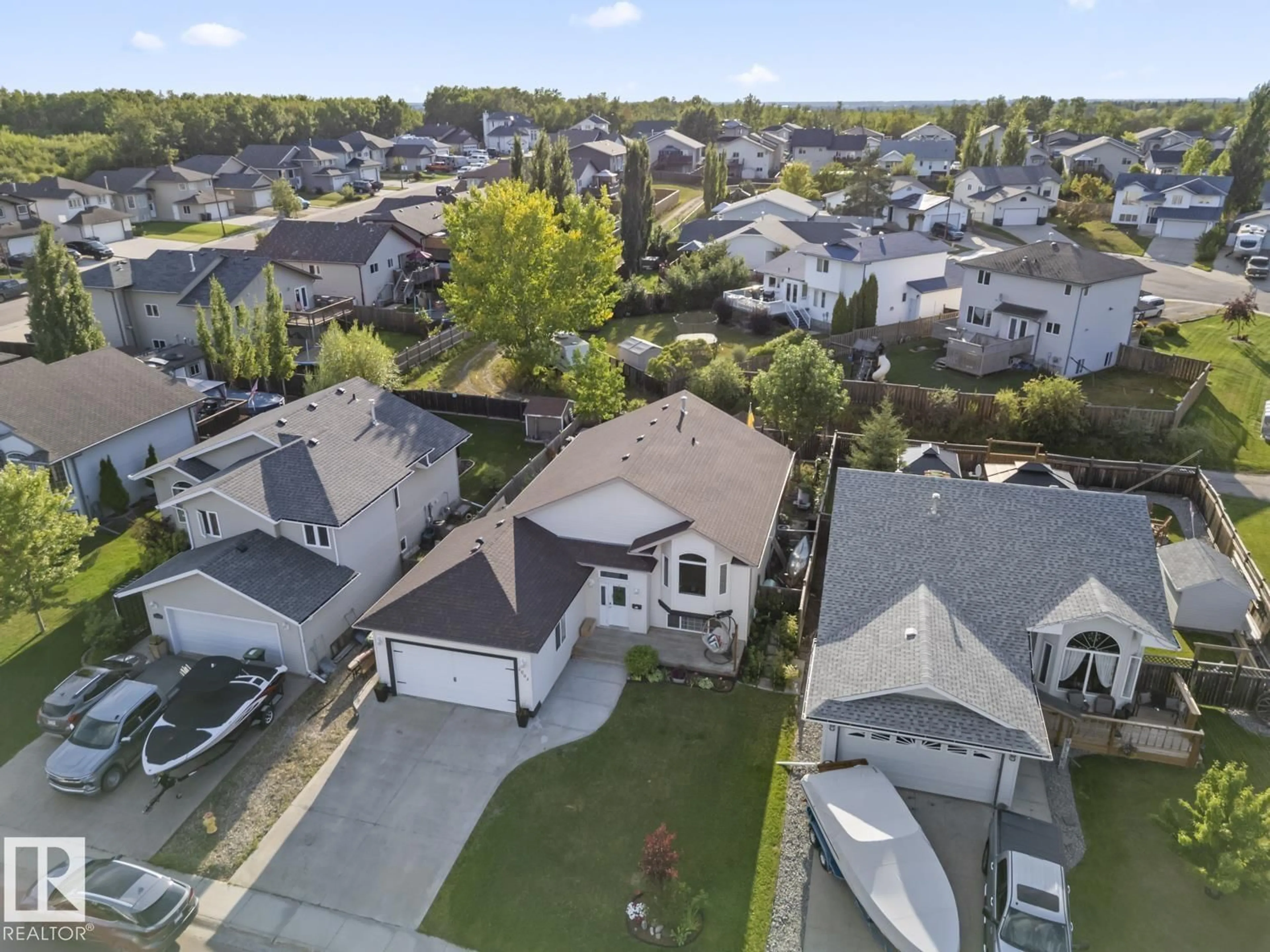 A pic from outside/outdoor area/front of a property/back of a property/a pic from drone, street for 2003 6 AV, Cold Lake Alberta T9M1K3