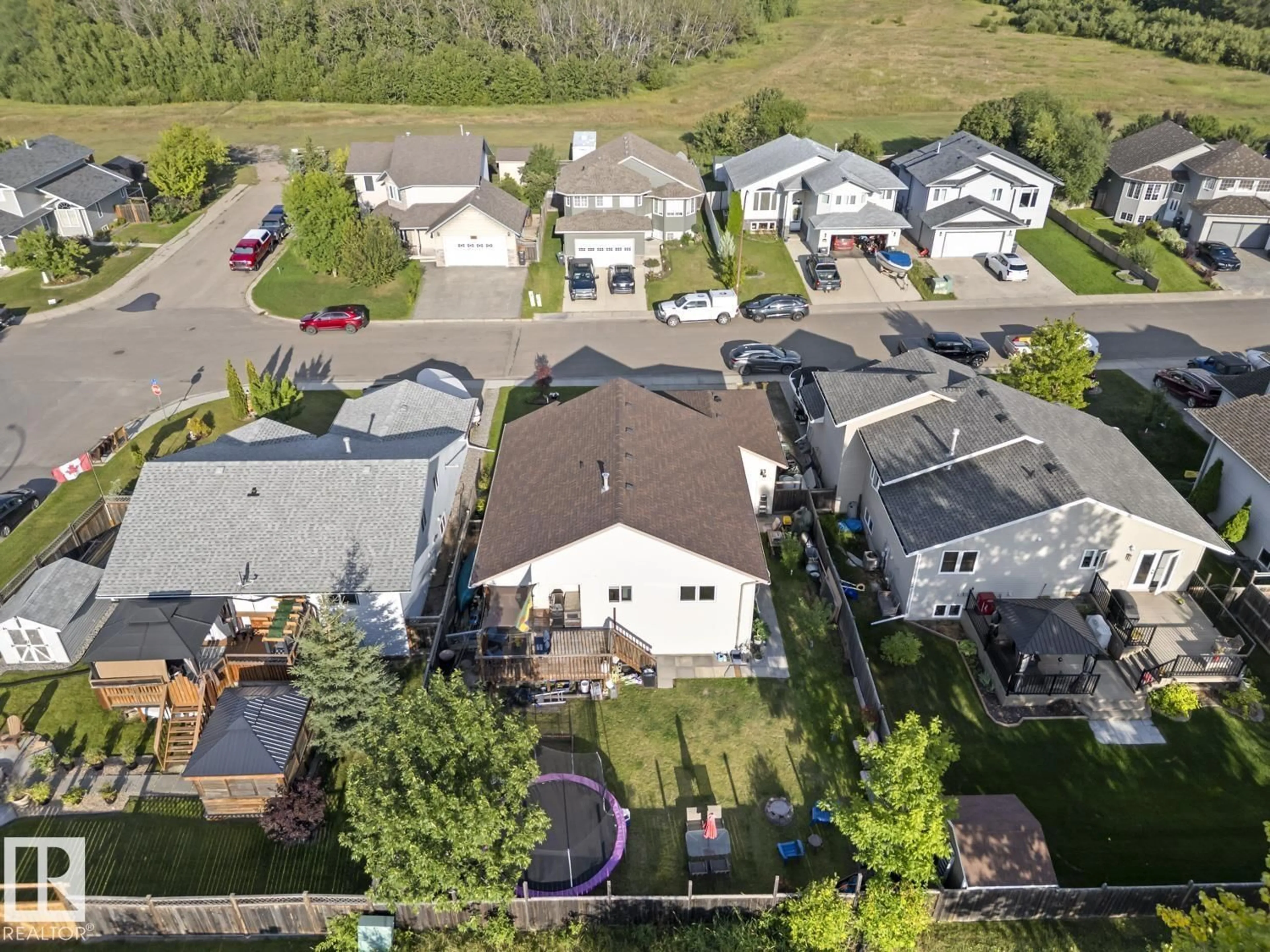 A pic from outside/outdoor area/front of a property/back of a property/a pic from drone, street for 2003 6 AV, Cold Lake Alberta T9M1K3