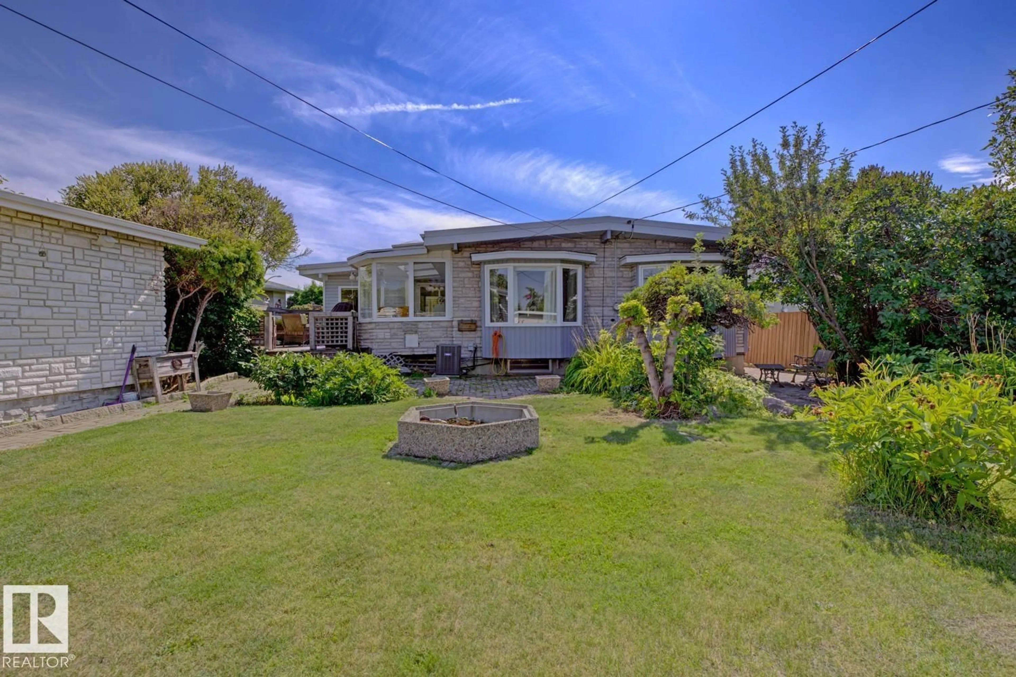 A pic from outside/outdoor area/front of a property/back of a property/a pic from drone, street for 11712 136 AV, Edmonton Alberta T5E1X6