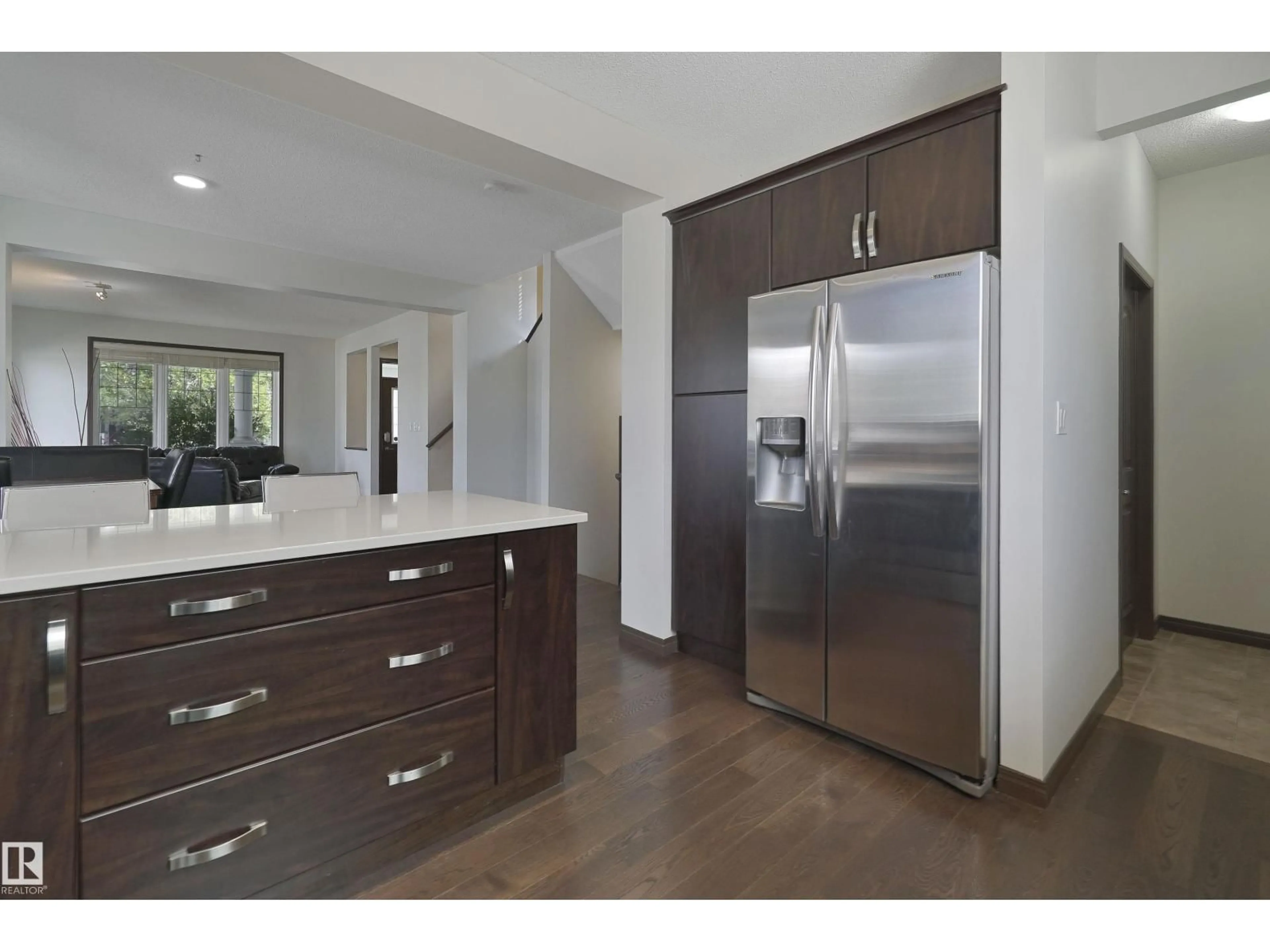 Open concept kitchen, unknown for 2044 74 ST, Edmonton Alberta T6X0V7